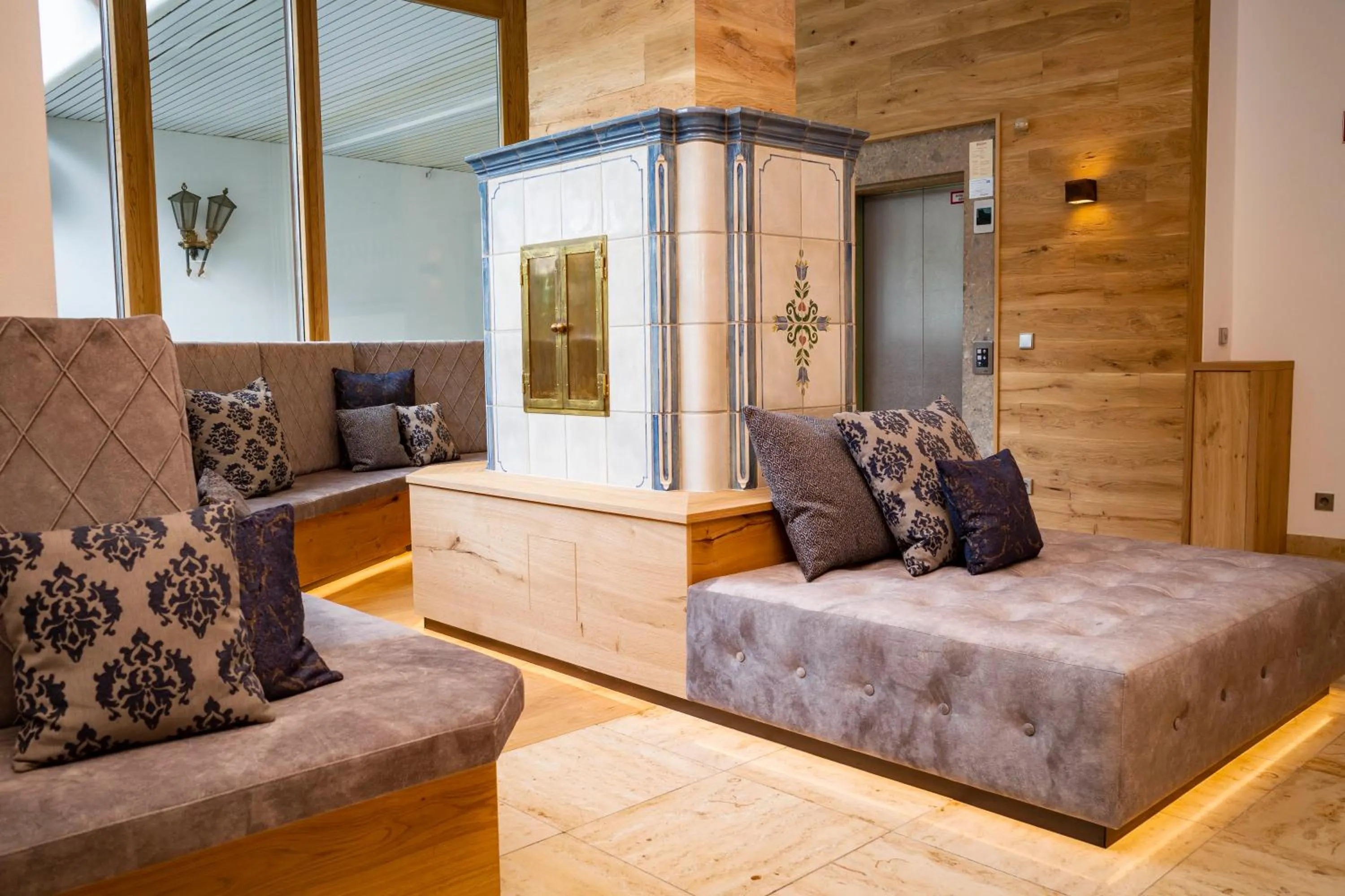 Lobby or reception in Hotel Unterwirt