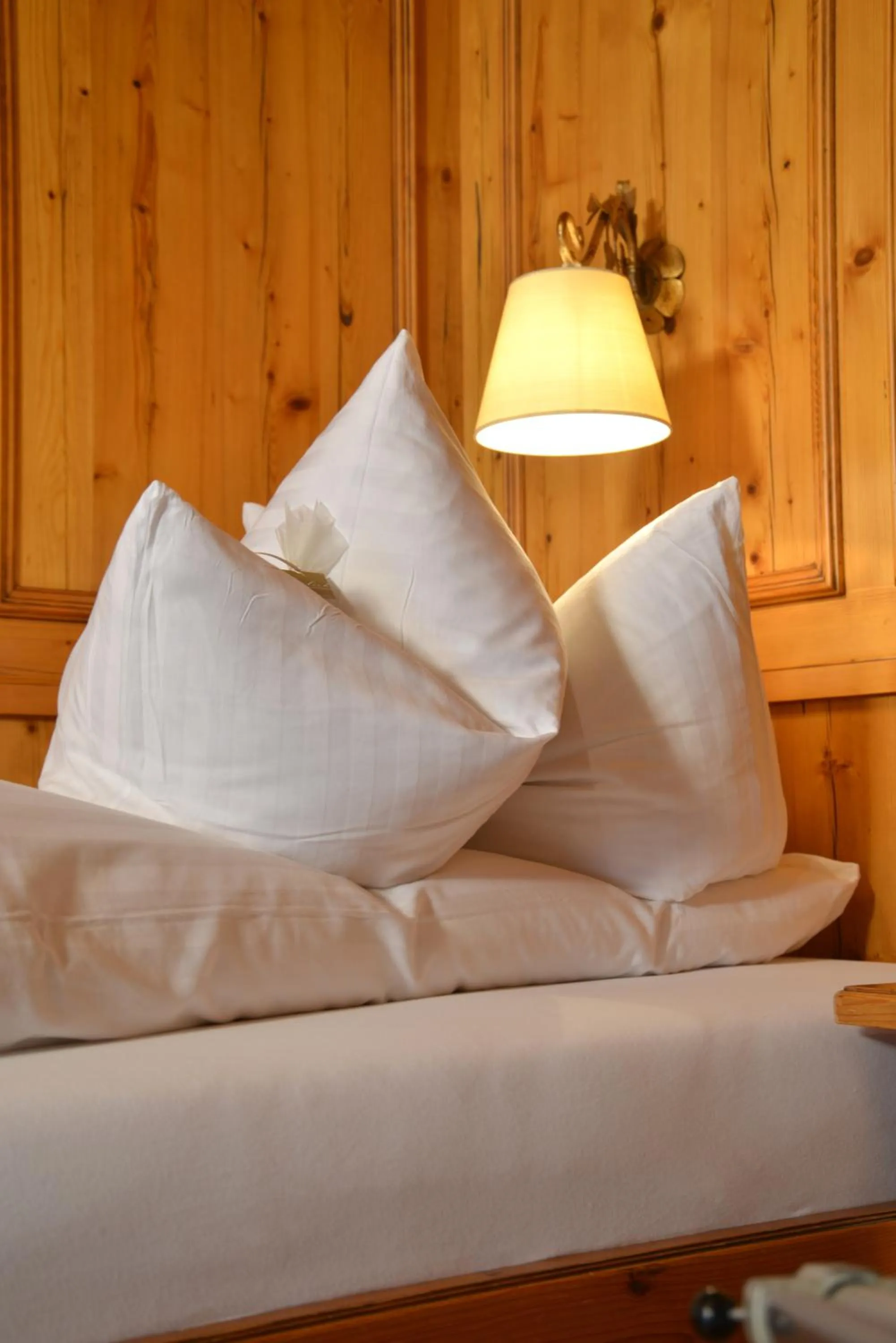 Decorative detail, Bed in Hotel Unterwirt