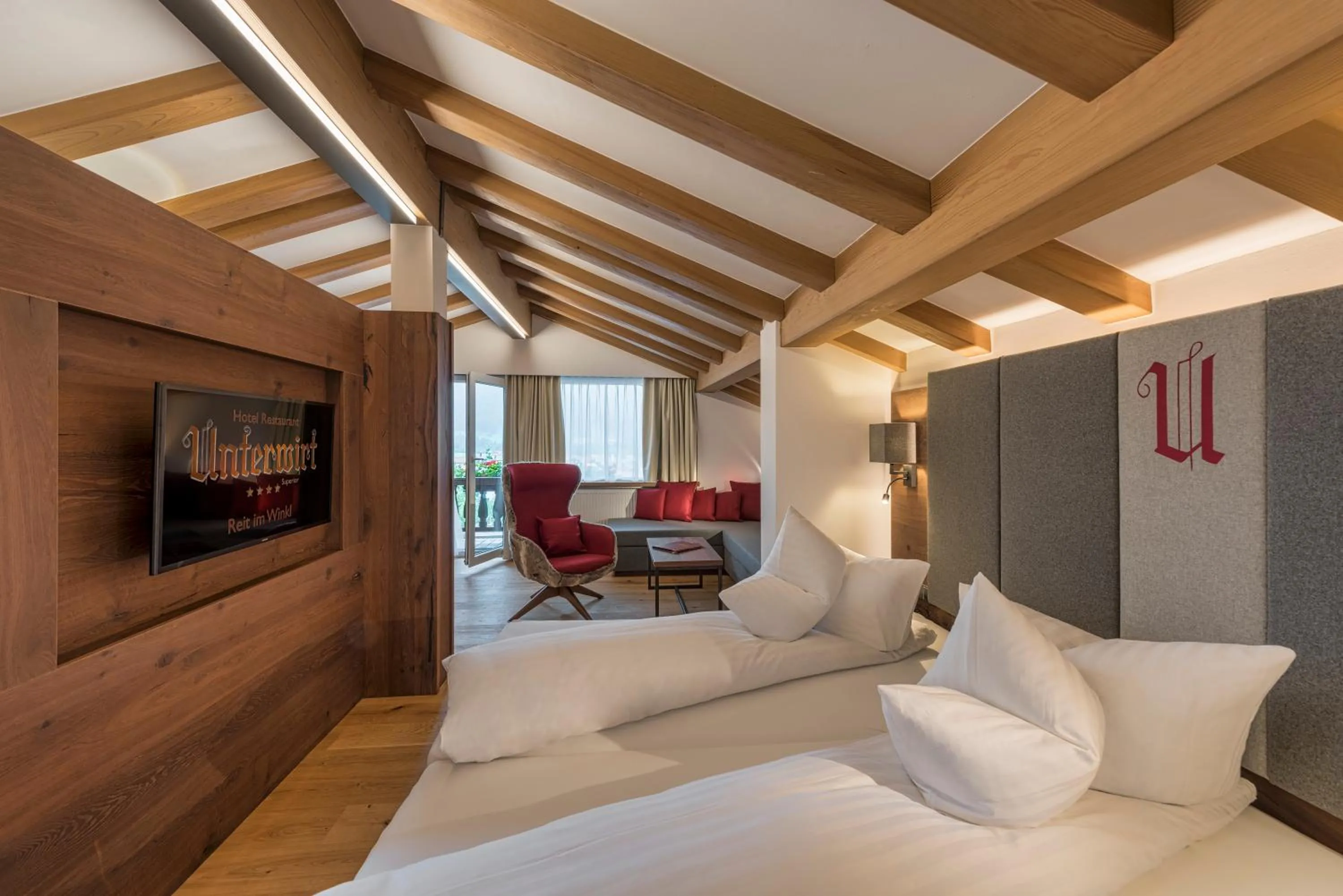 Photo of the whole room, Bed in Hotel Unterwirt