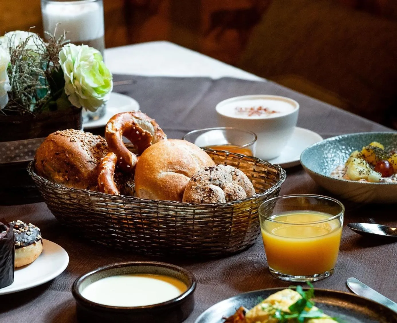 Breakfast in Hotel Unterwirt