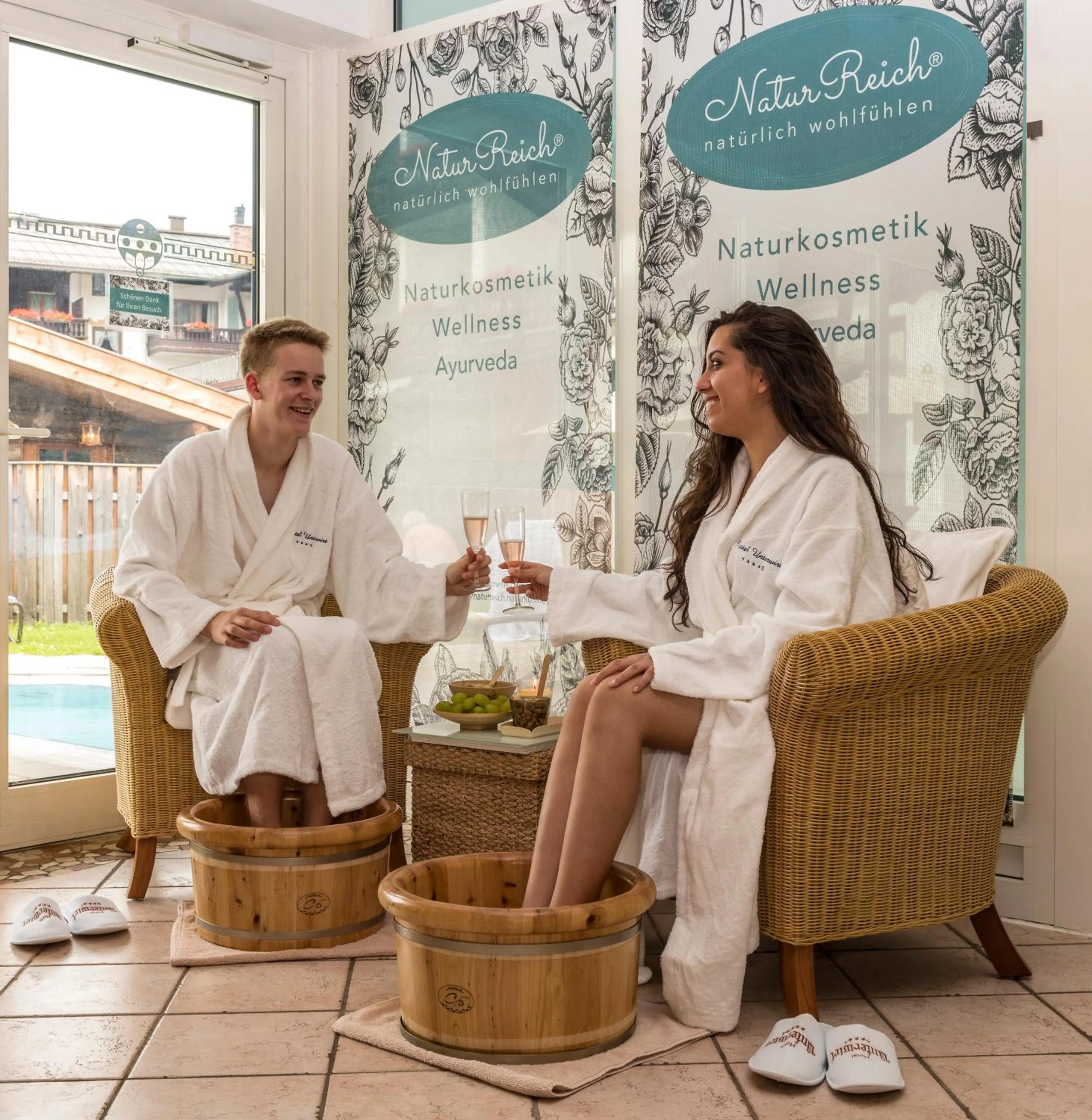 Spa and wellness centre/facilities in Hotel Unterwirt