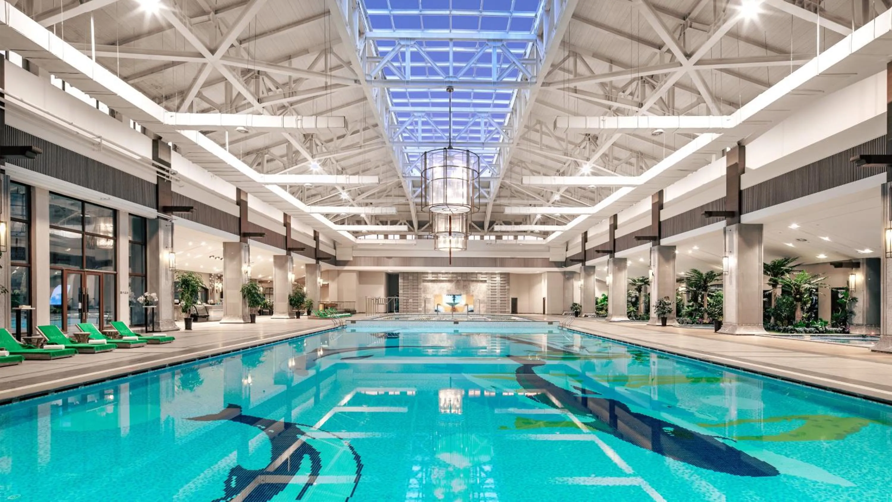 Swimming pool in Holiday Inn Dalian Hot Spring by IHG