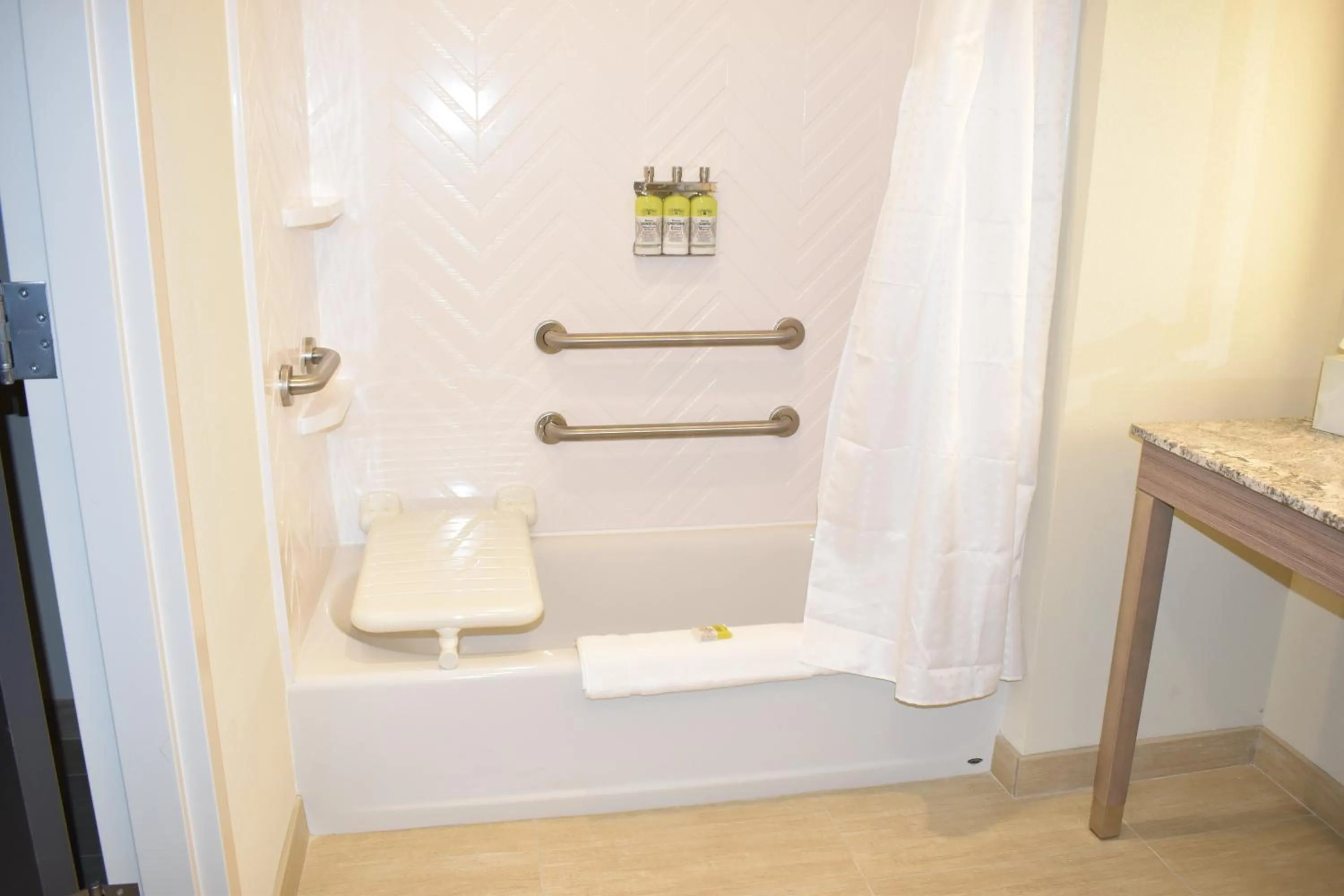 Shower in Holiday Inn - Kansas City - Northeast by IHG