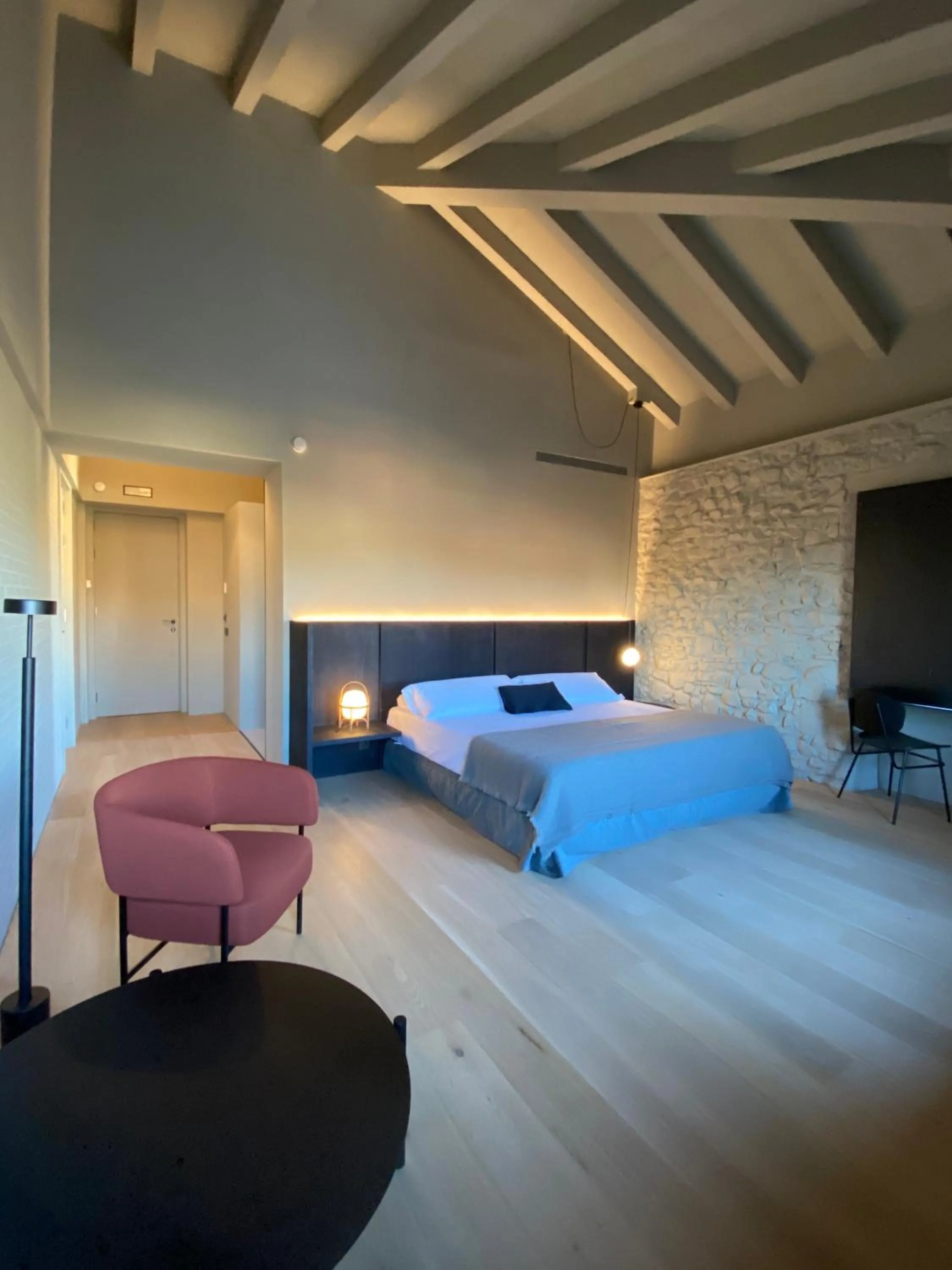 Bed in Casa Grande Hotel