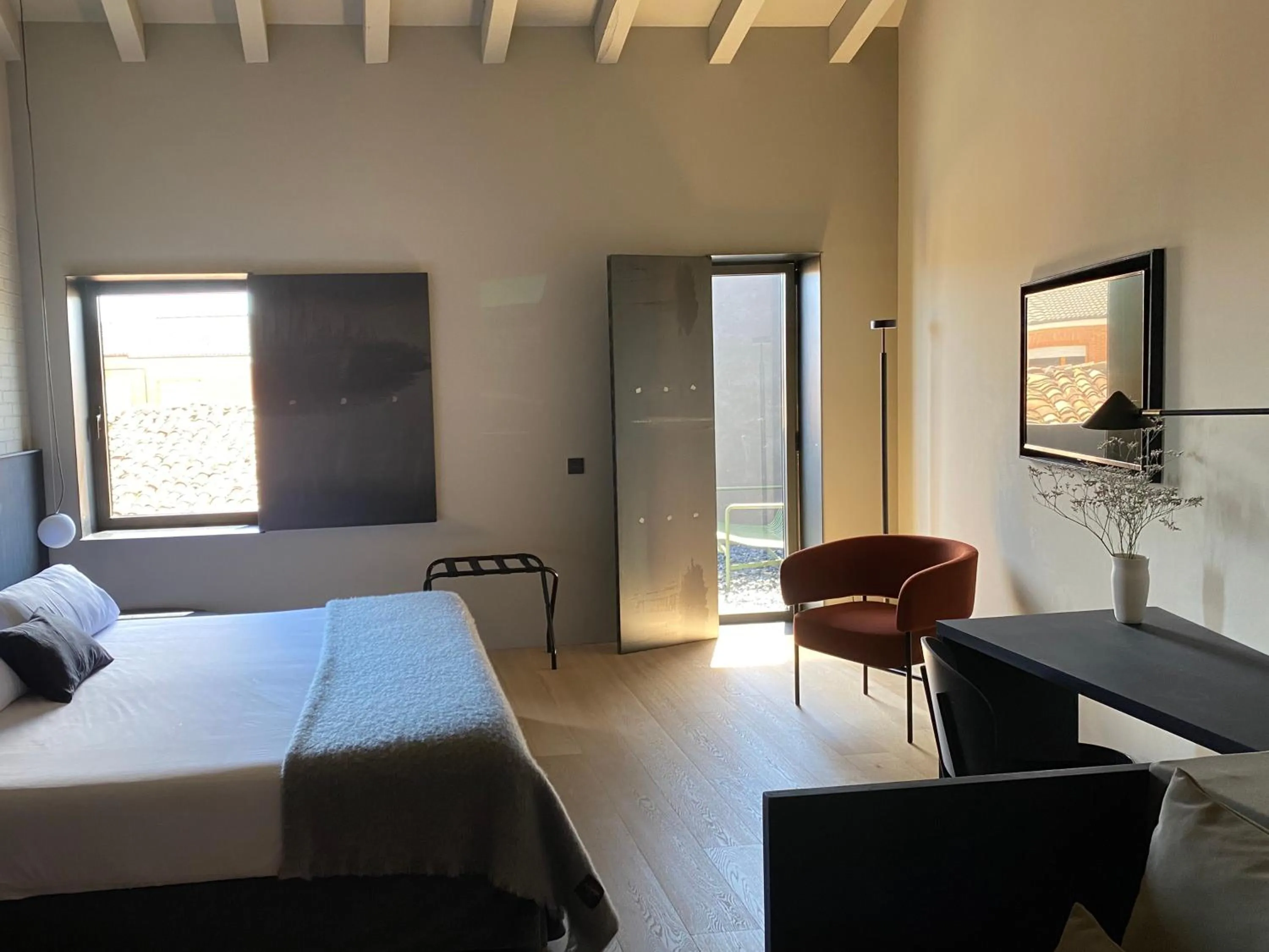 Bed in Casa Grande Hotel