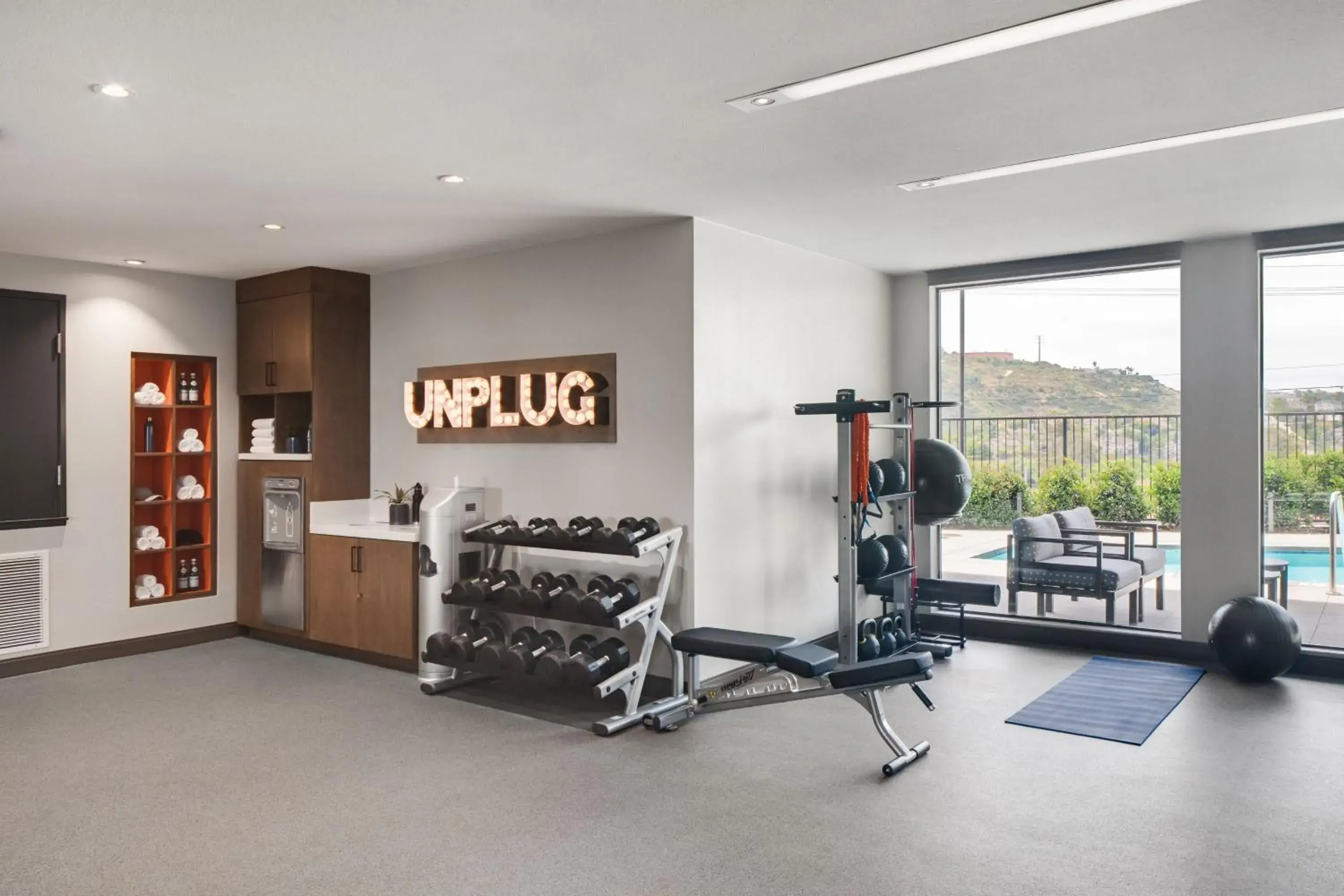 Fitness centre/facilities in Ayres Hotel Vista Carlsbad Fitness centre/facilities in Ayres Hotel Vista Carlsbad