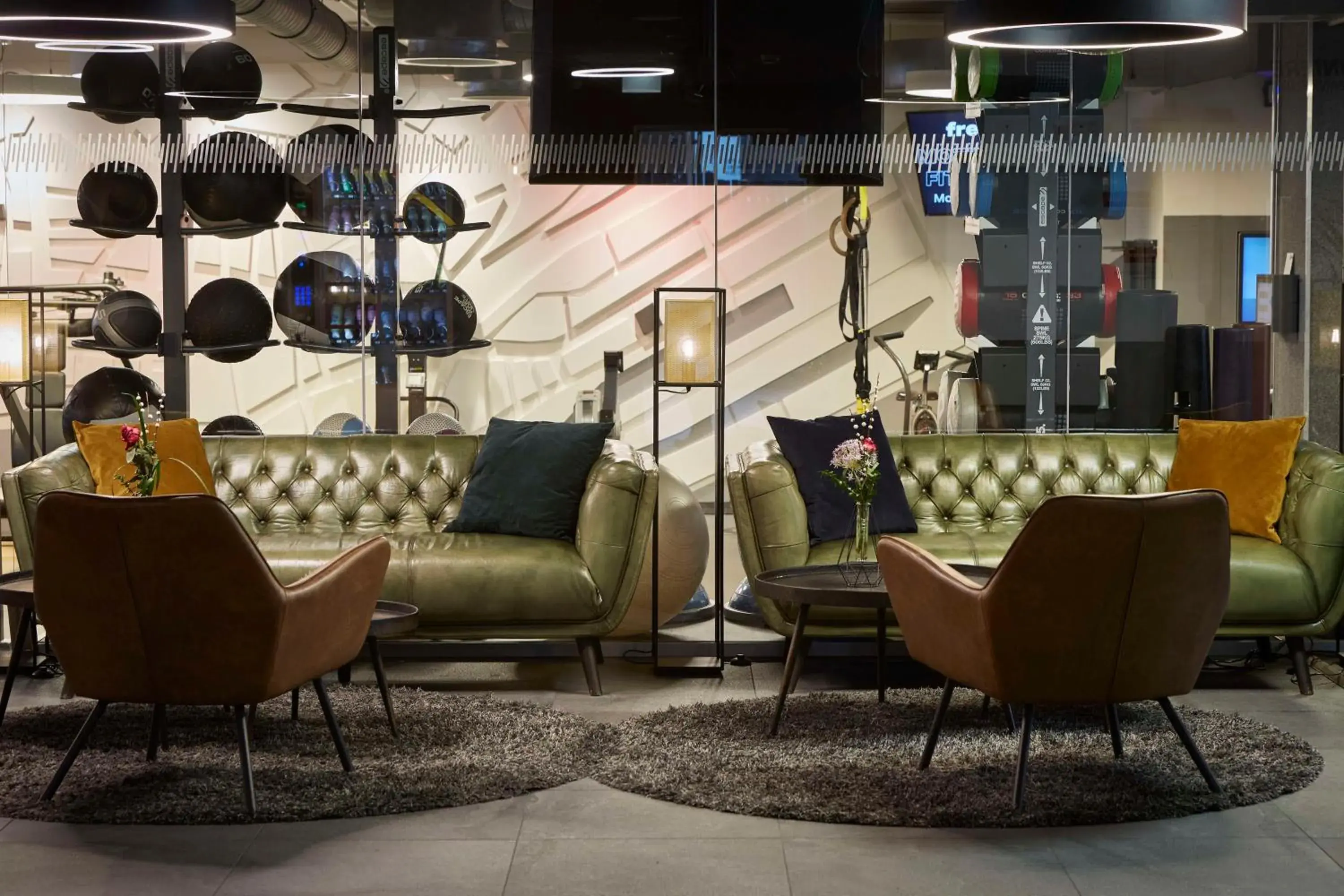 Fitness centre/facilities in Hilton Frankfurt City Centre Fitness centre/facilities in Hilton Frankfurt City Centre