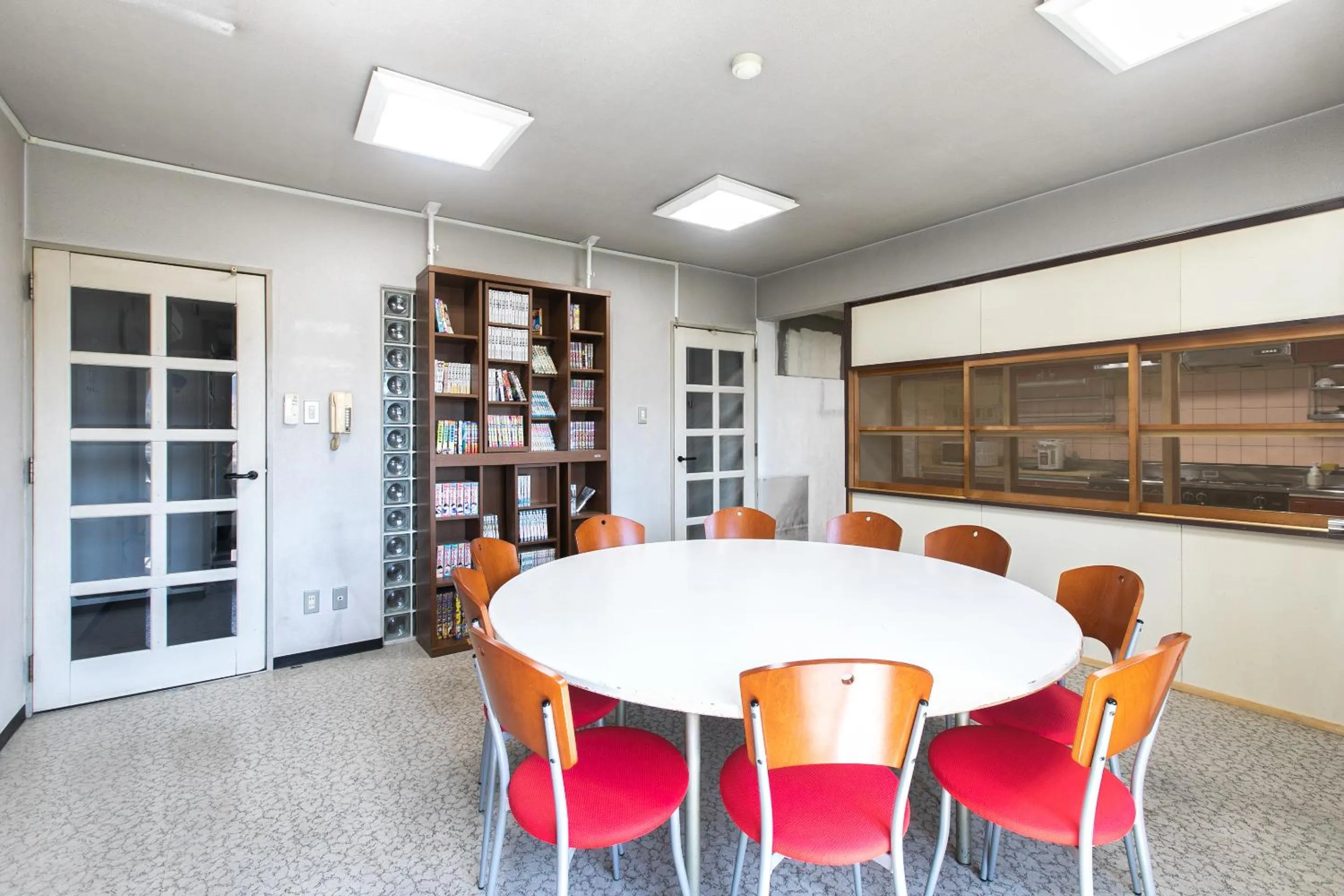 Seating area in Tabist Raika Hiroshima Miyoshi