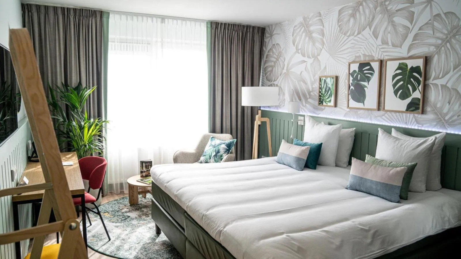 Bed in Skotel The Hague, Hotelschool The Hague