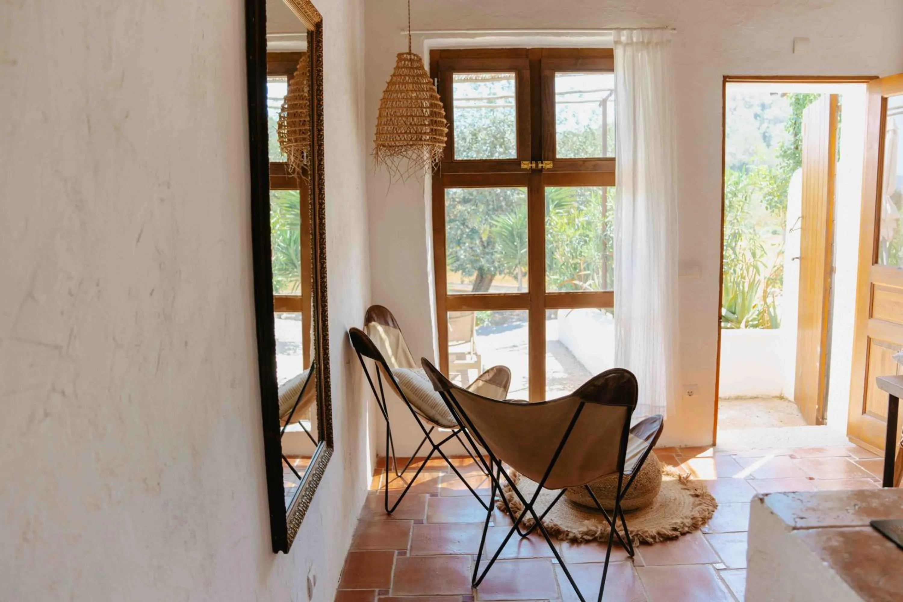 Living room in LAS MARIPOSAS