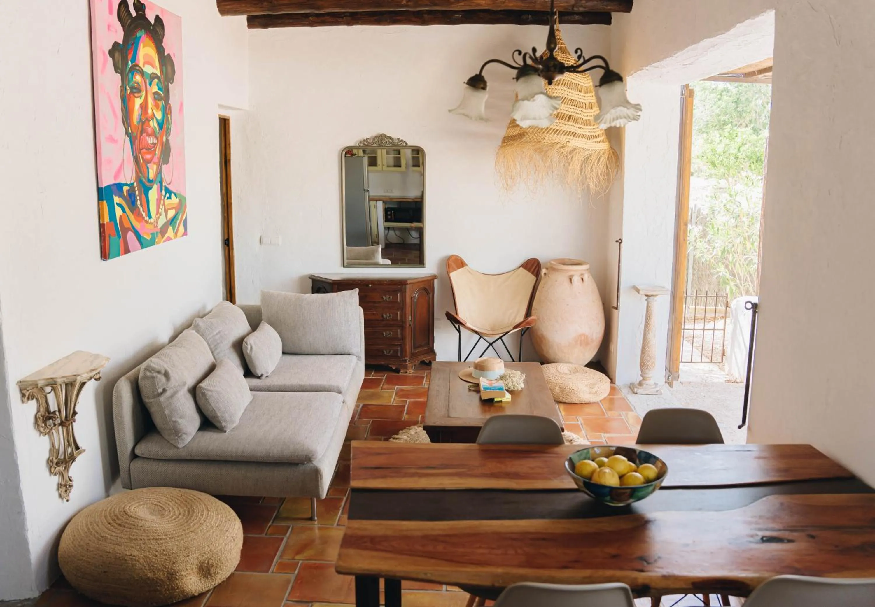 Living room in LAS MARIPOSAS