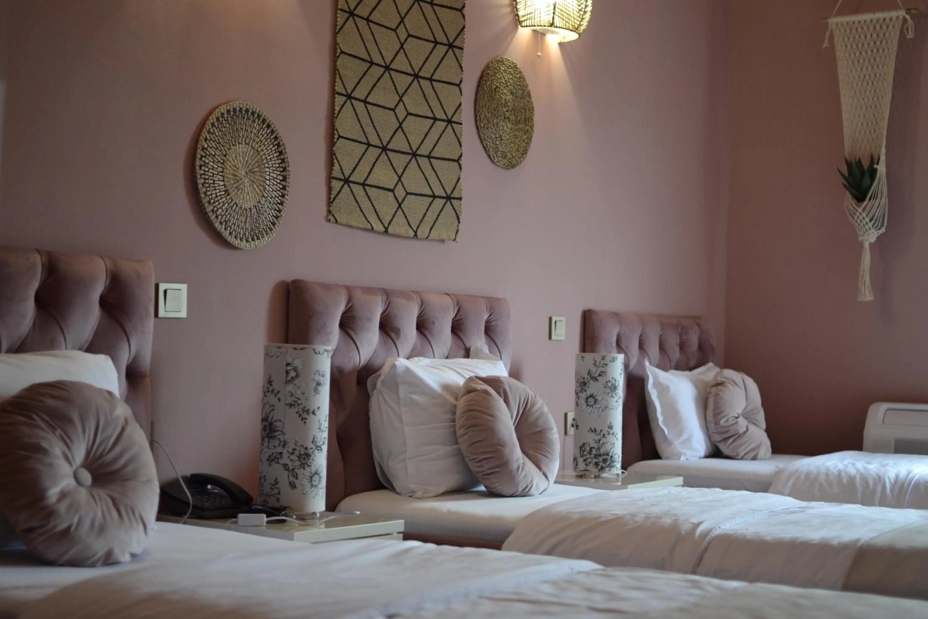 Bed in Hotel Pamela Concept