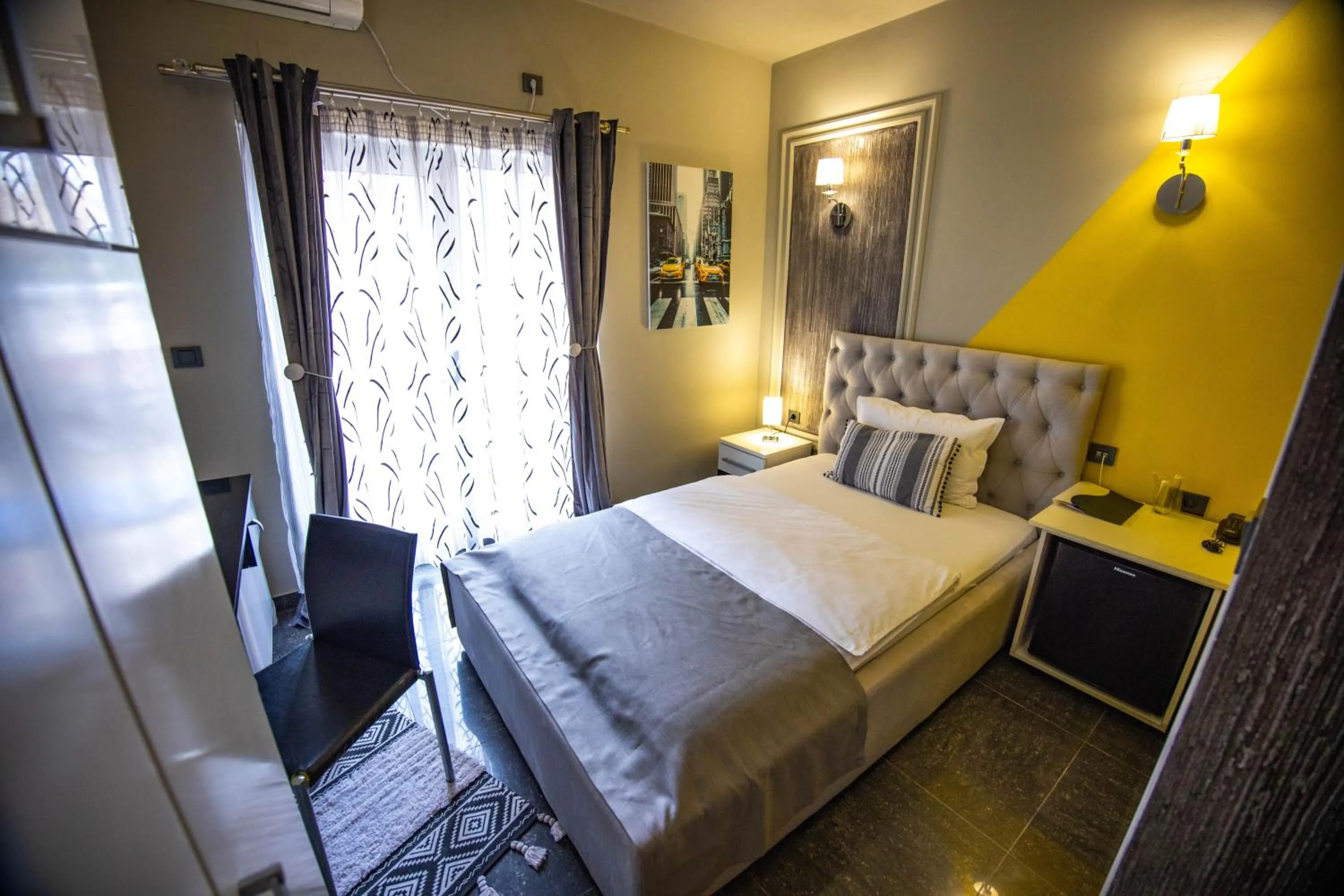 Bed in Hotel Pamela Concept