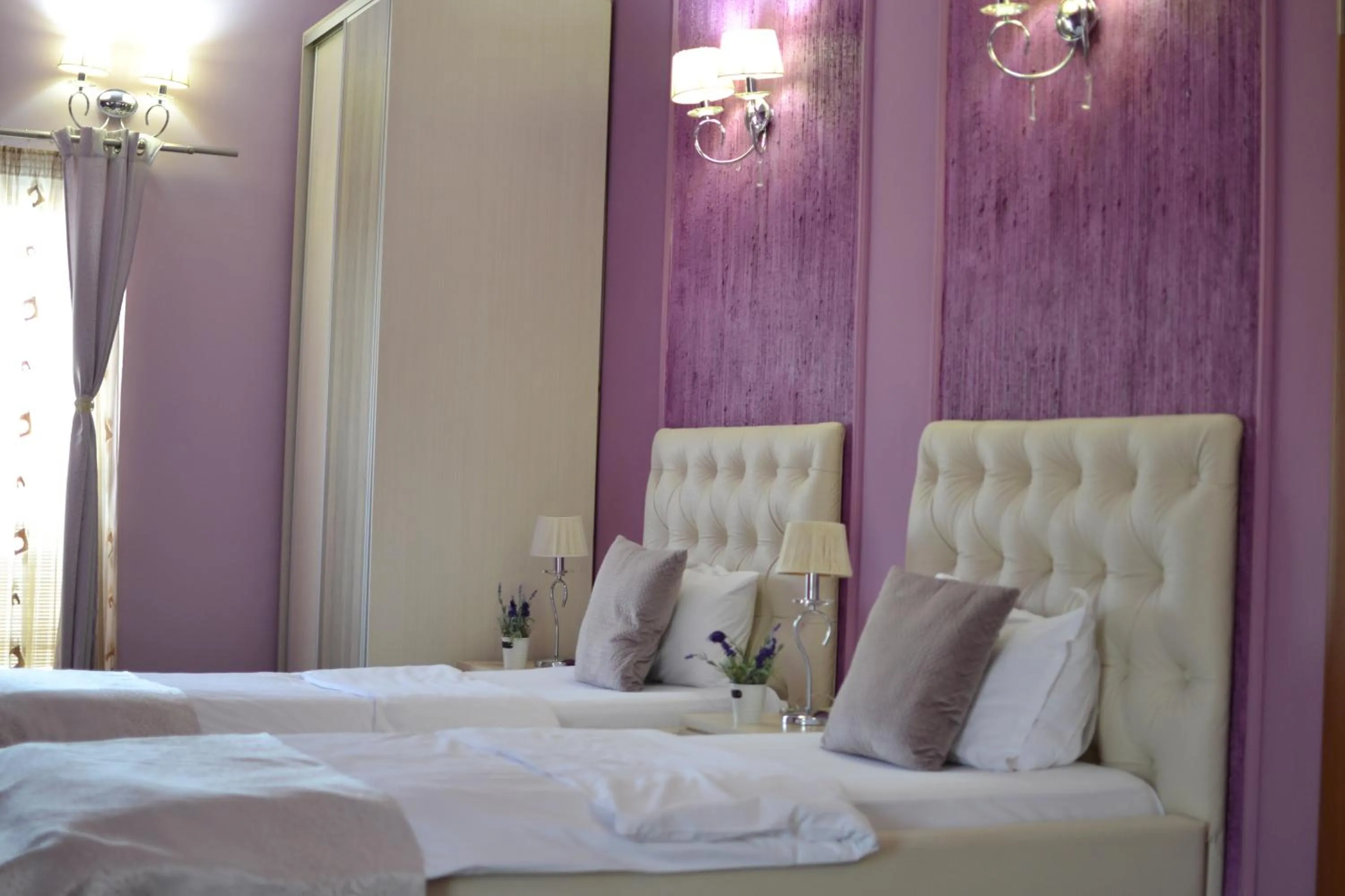 Bed in Hotel Pamela Concept