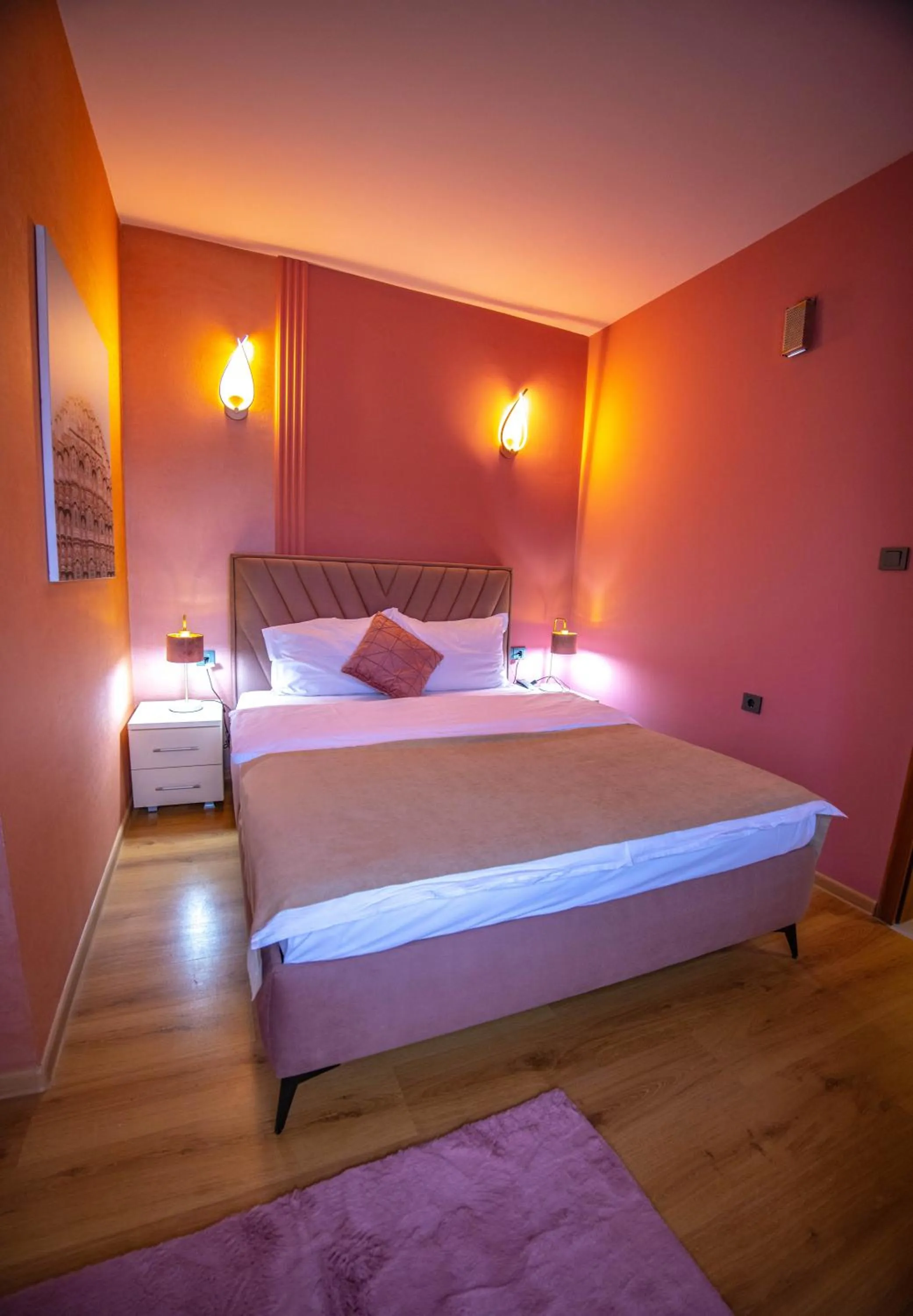 Bed in Hotel Pamela Concept