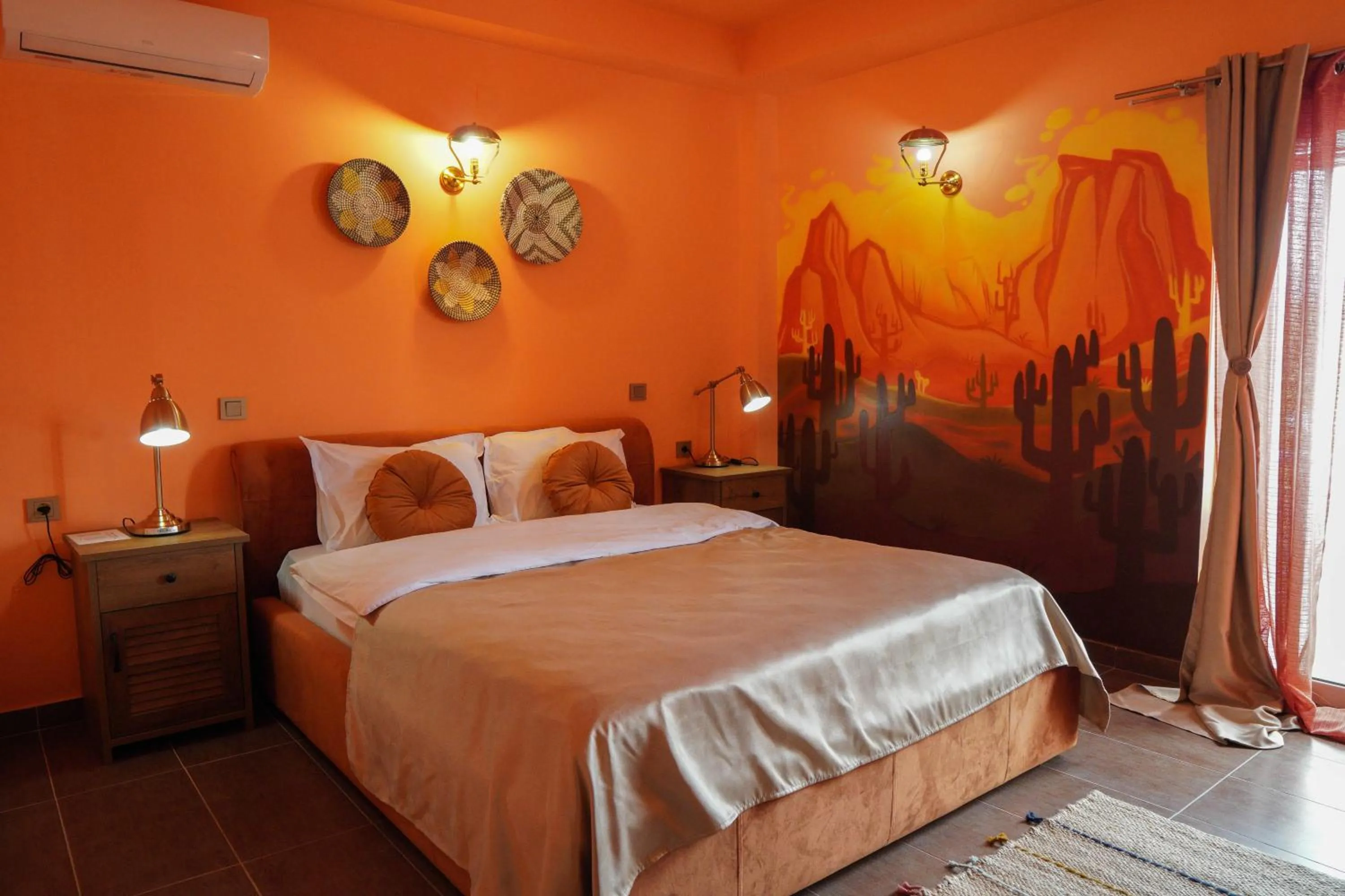 Bed in Hotel Pamela Concept