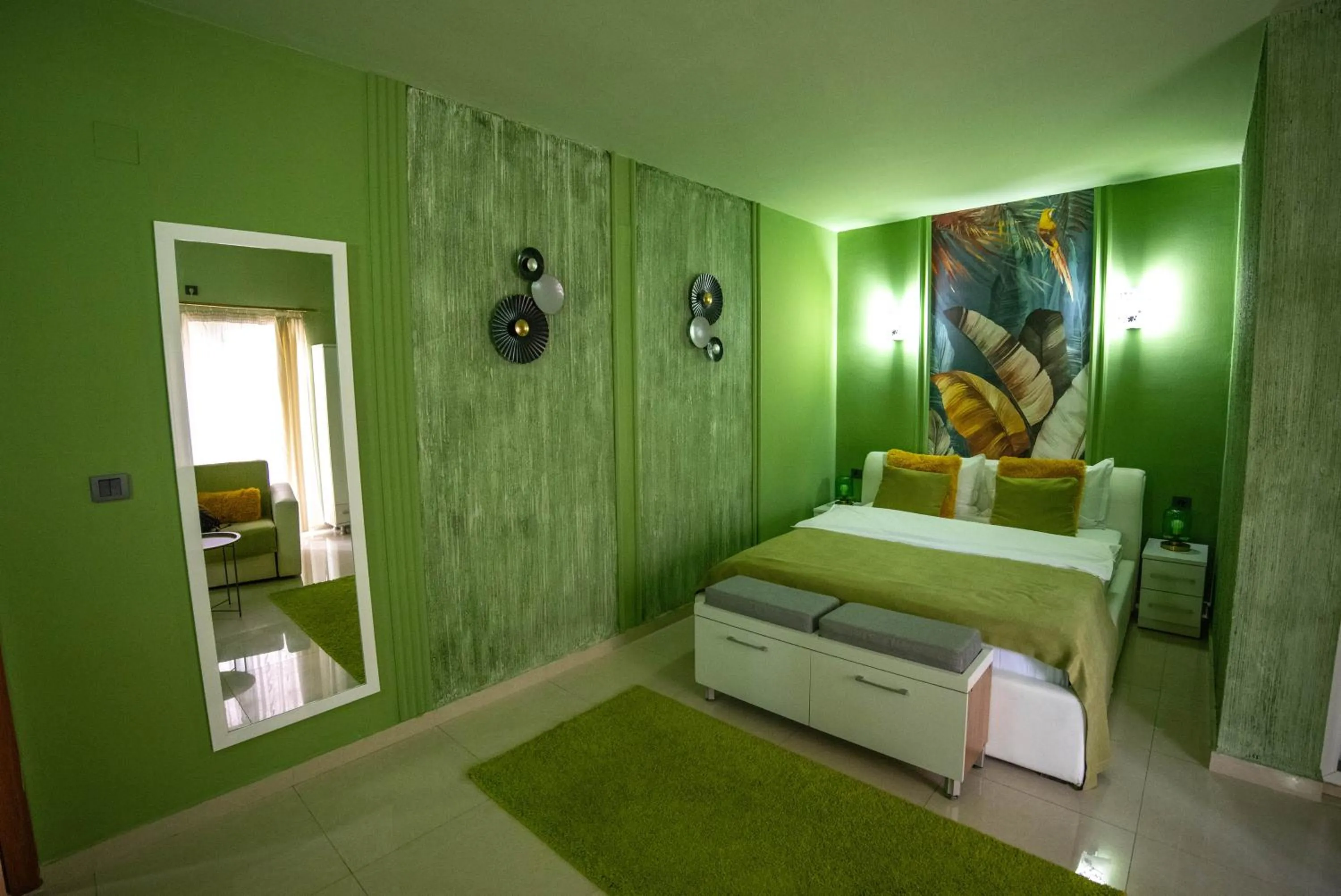 Bed in Hotel Pamela Concept