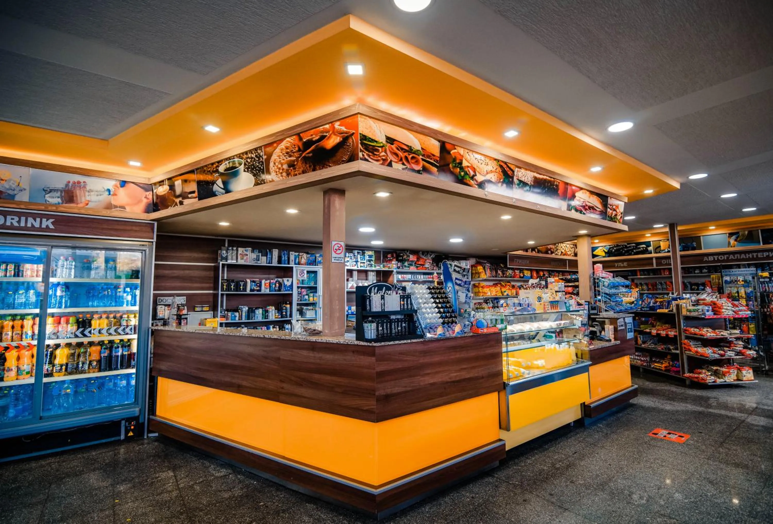 Food and drinks in Hotel Pamela Concept