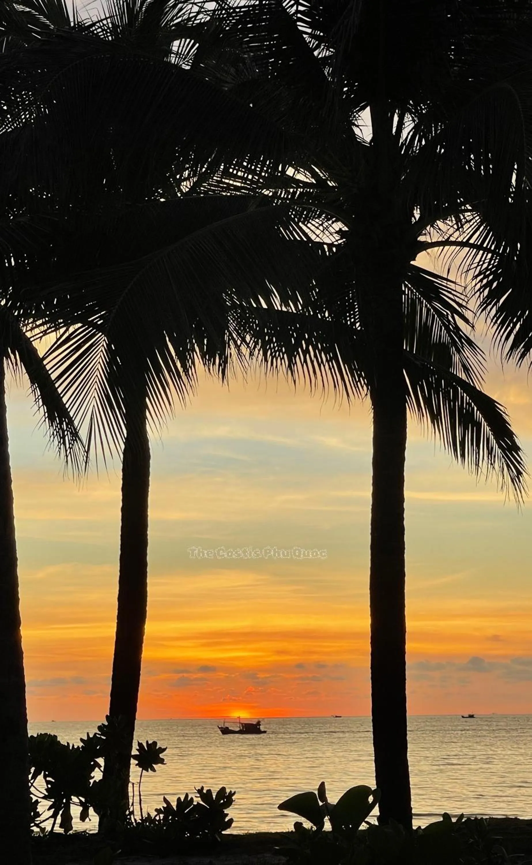 Sunset in The Costis Phu Quoc