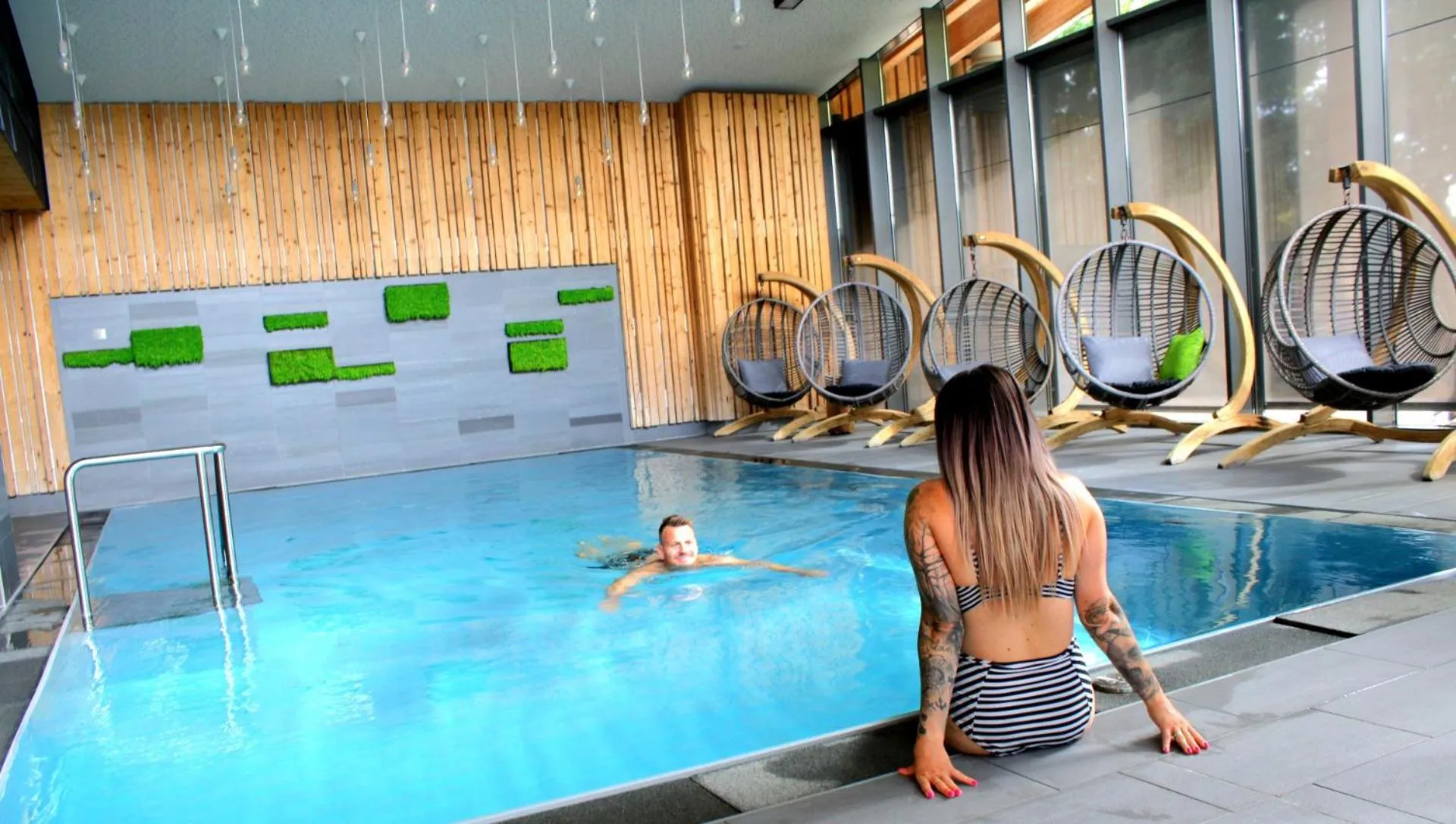 Pool view in Konsum Berghotel Oberhof