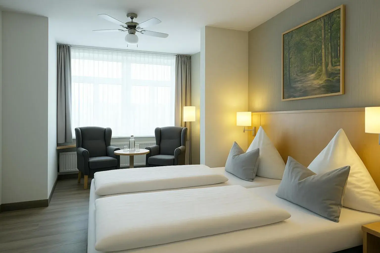 Standard Double Room in Konsum Berghotel Oberhof Standard Double Room in Konsum Berghotel Oberhof