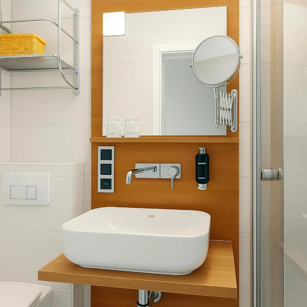 Bathroom in Konsum Berghotel Oberhof