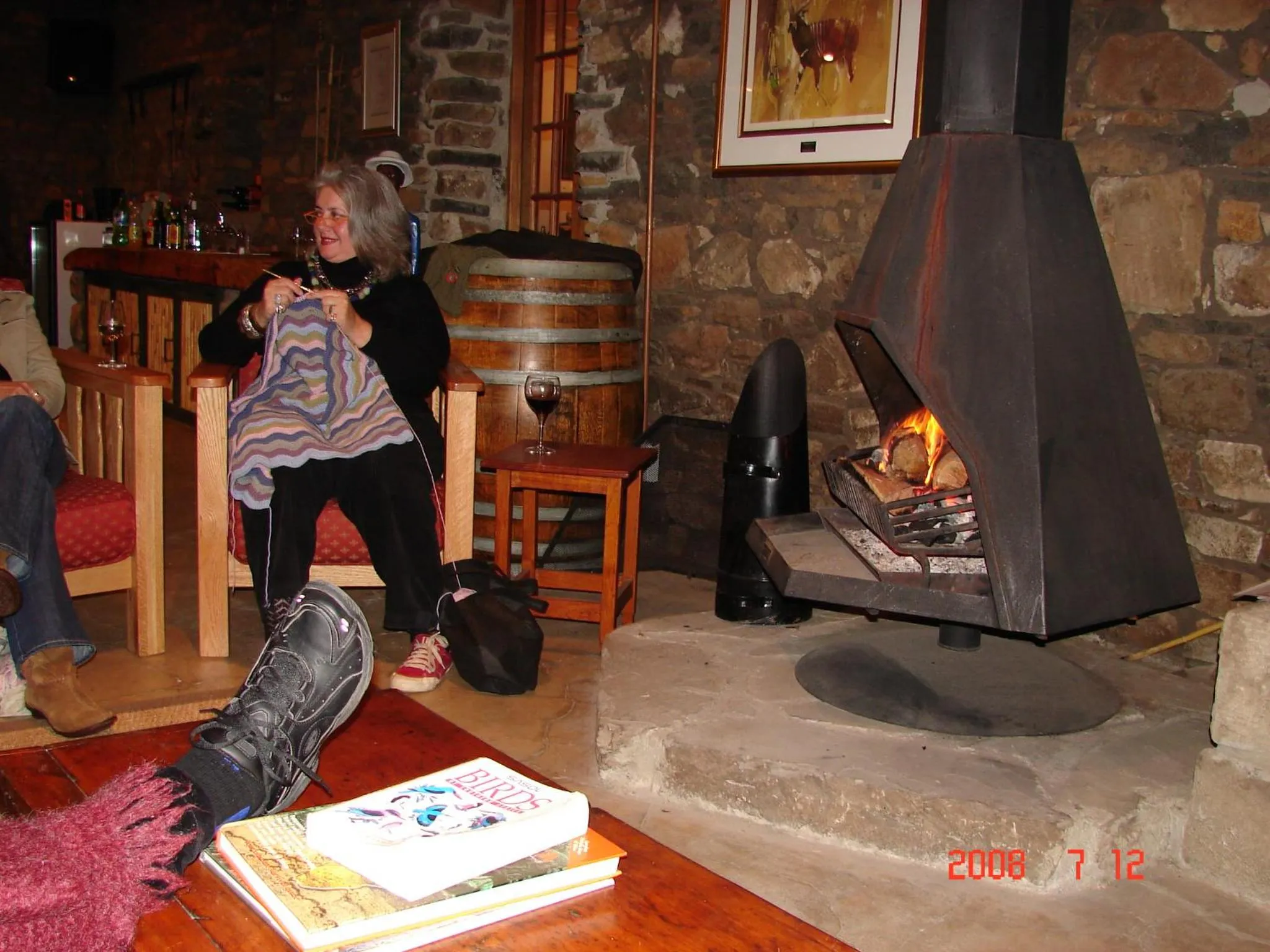 Seating area in Francolin Creek