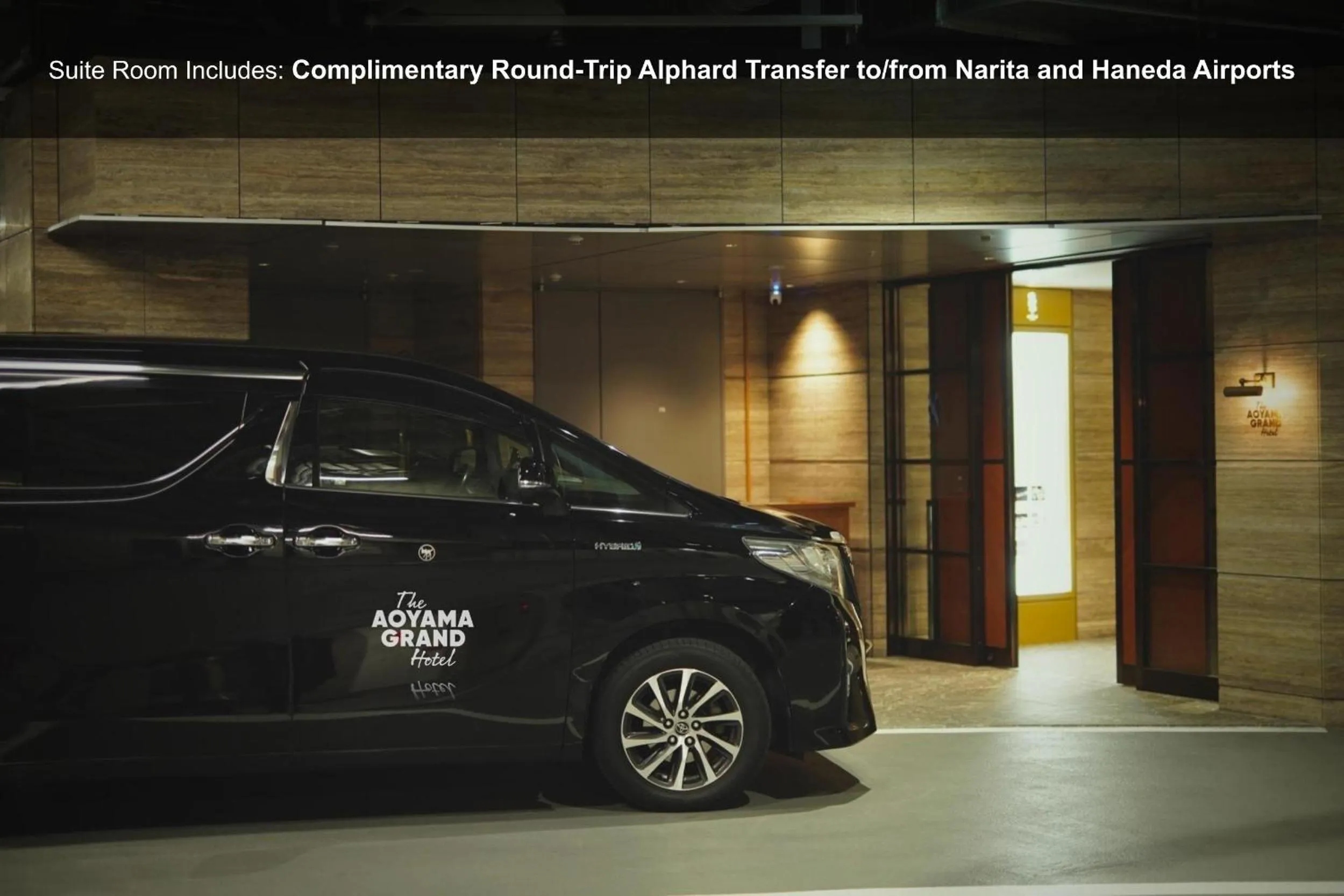 Parking in THE AOYAMA GRAND HOTEL