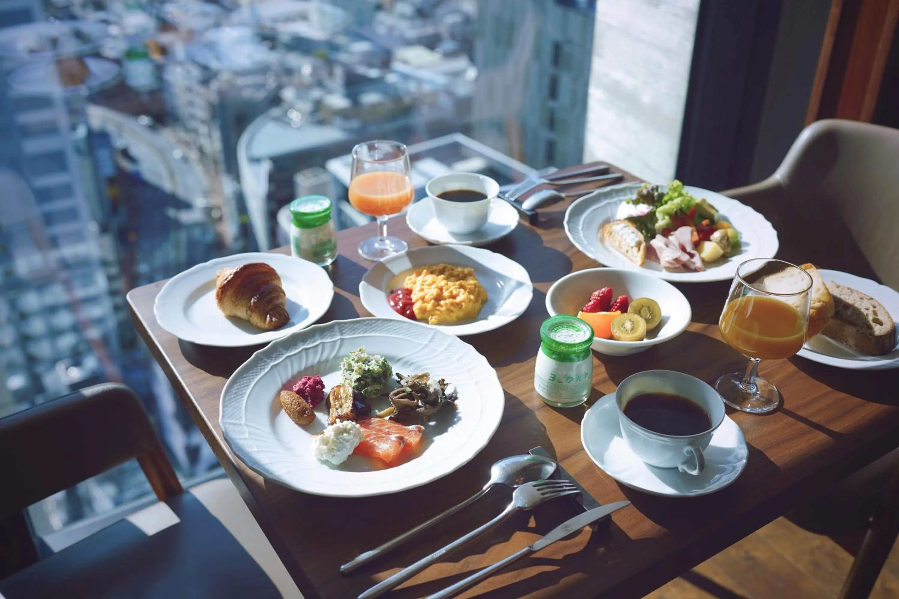 Breakfast in THE AOYAMA GRAND HOTEL
