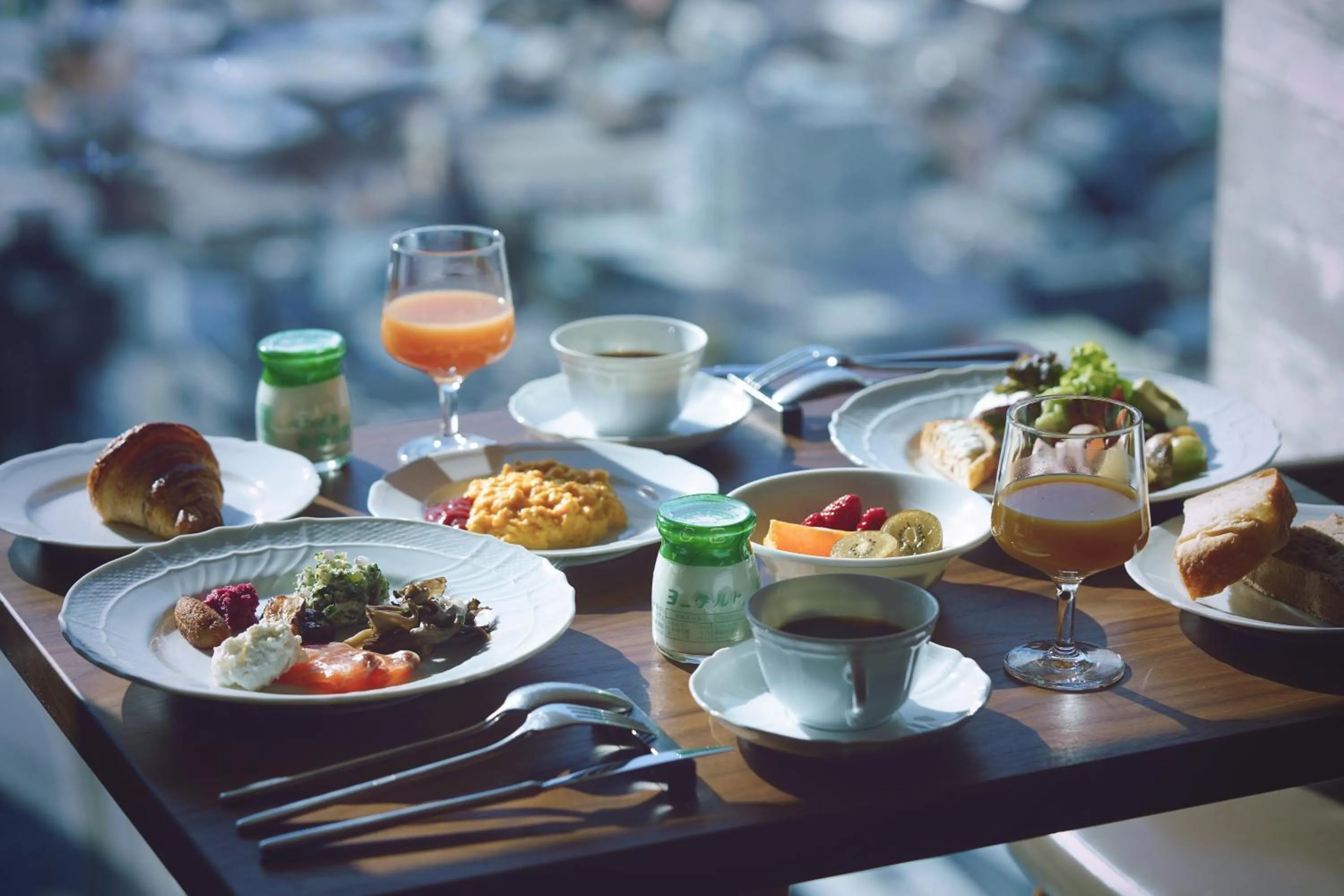 Breakfast in THE AOYAMA GRAND HOTEL
