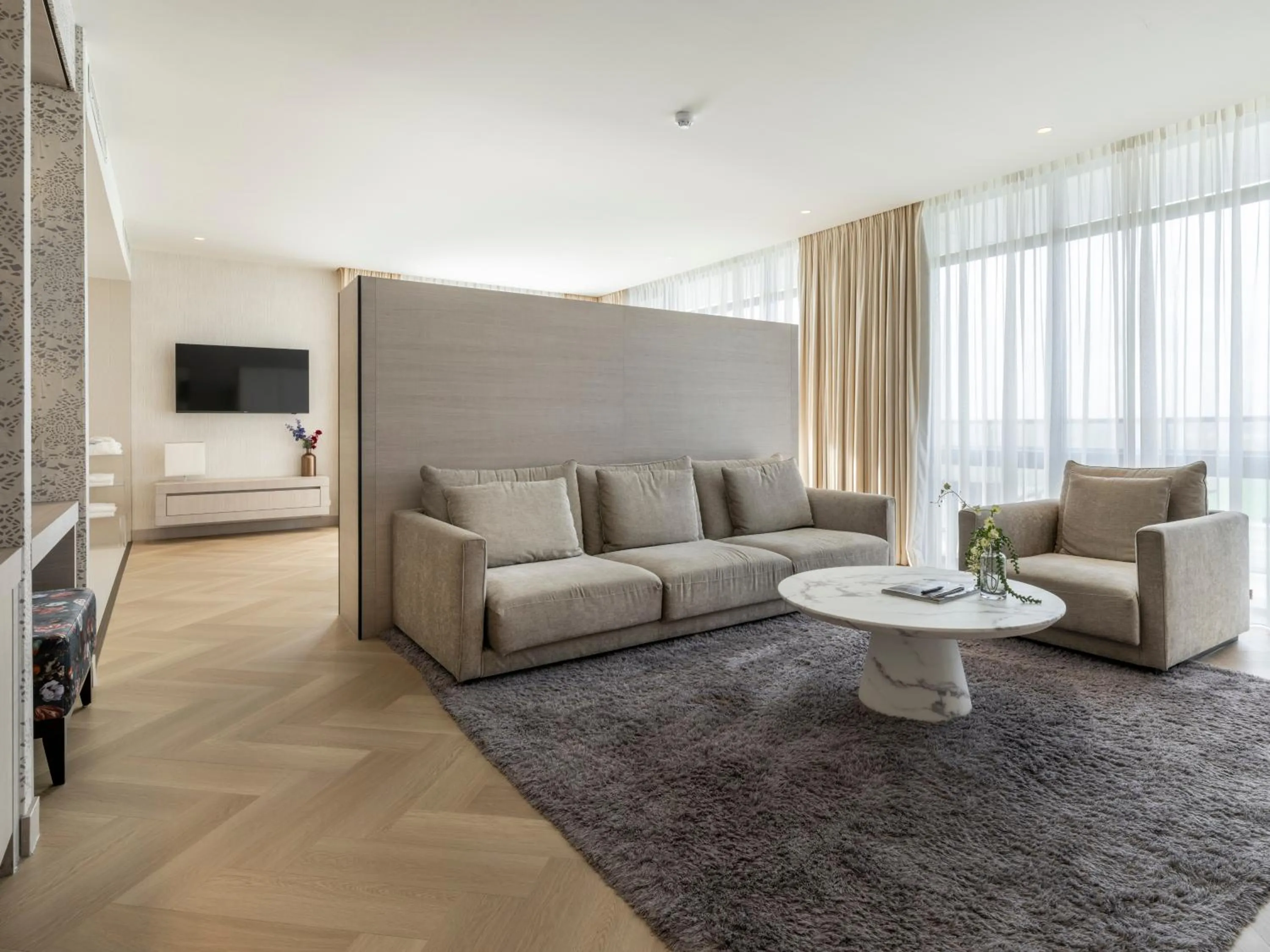 Seating area in Van Der Valk Hotel Zwolle