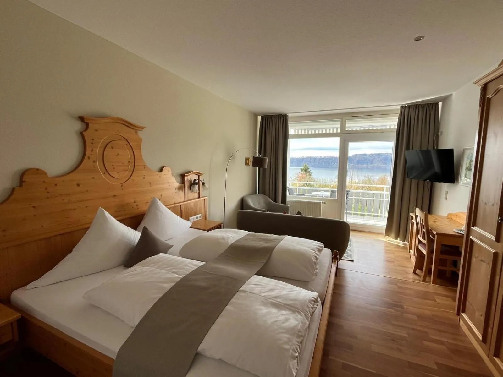 Bed in Hotel Landhaus Sternen