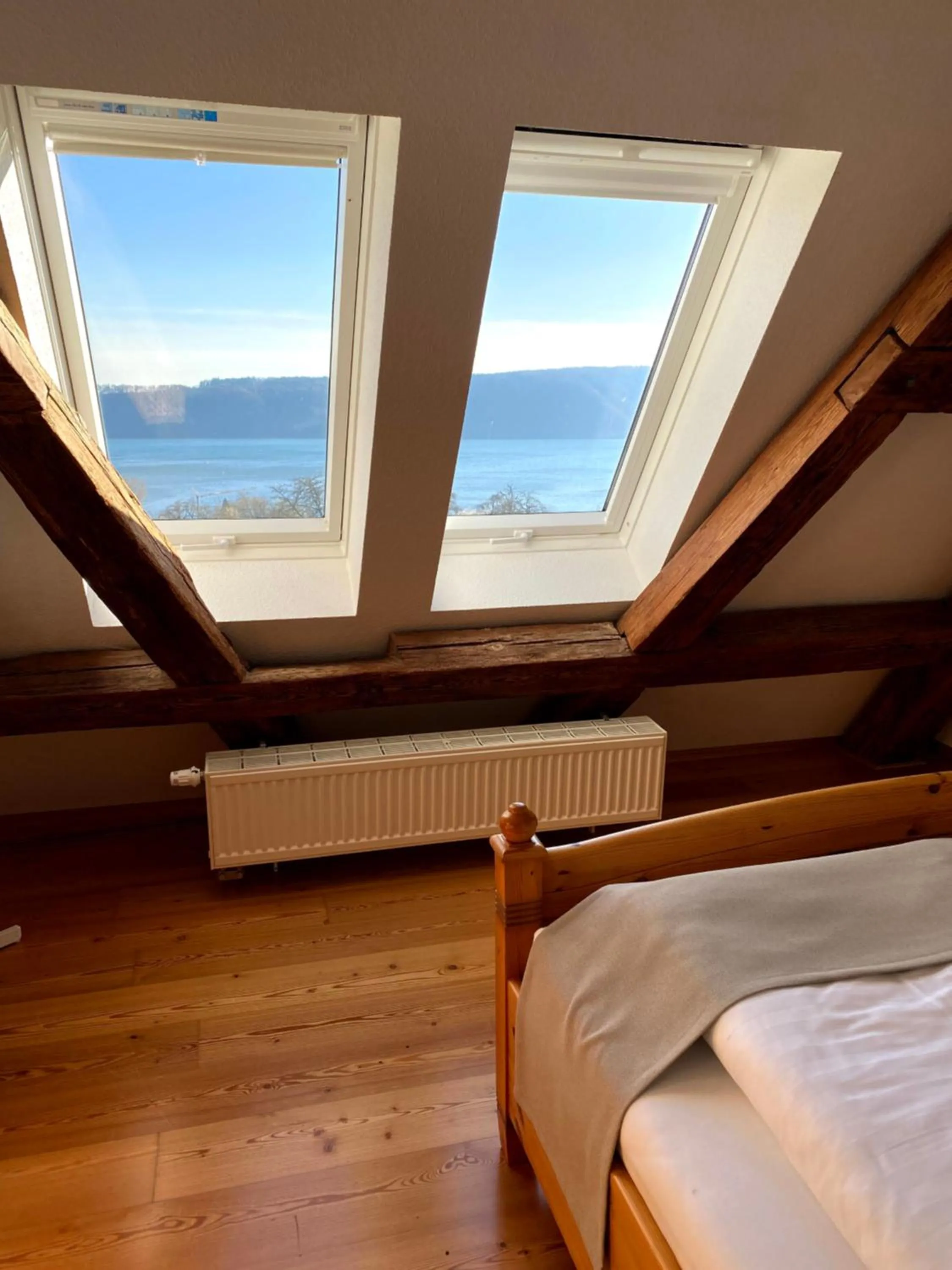 Bed in Hotel Landhaus Sternen