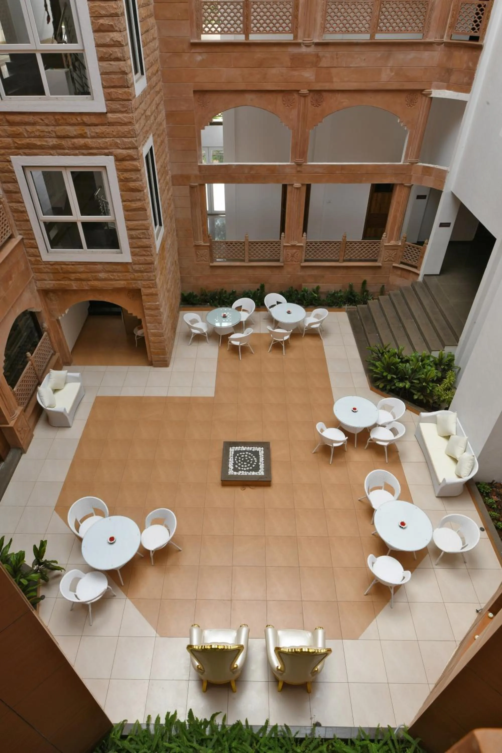 Seating area in Hotel Elite Vita