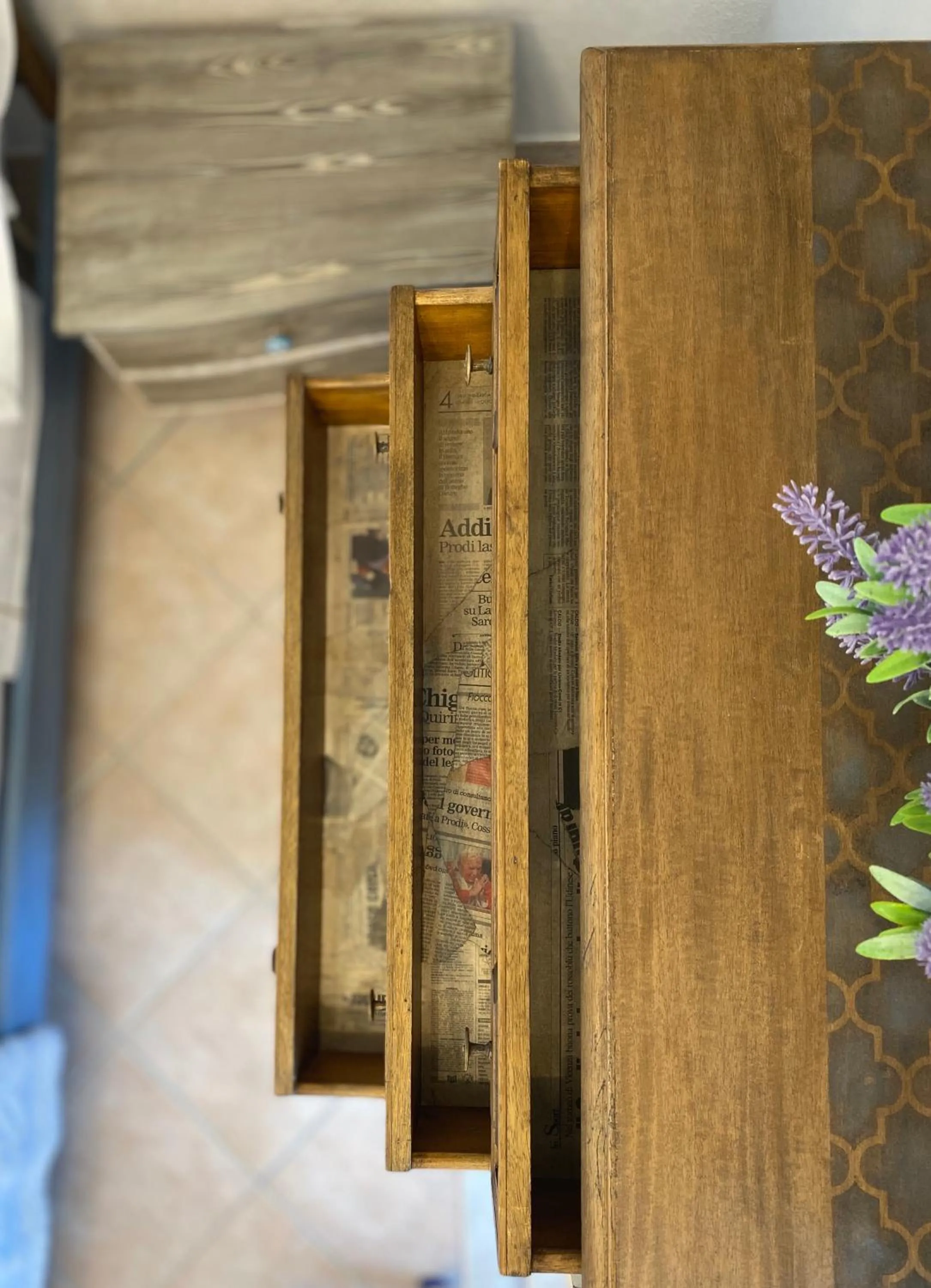 Decorative detail in Canduleri