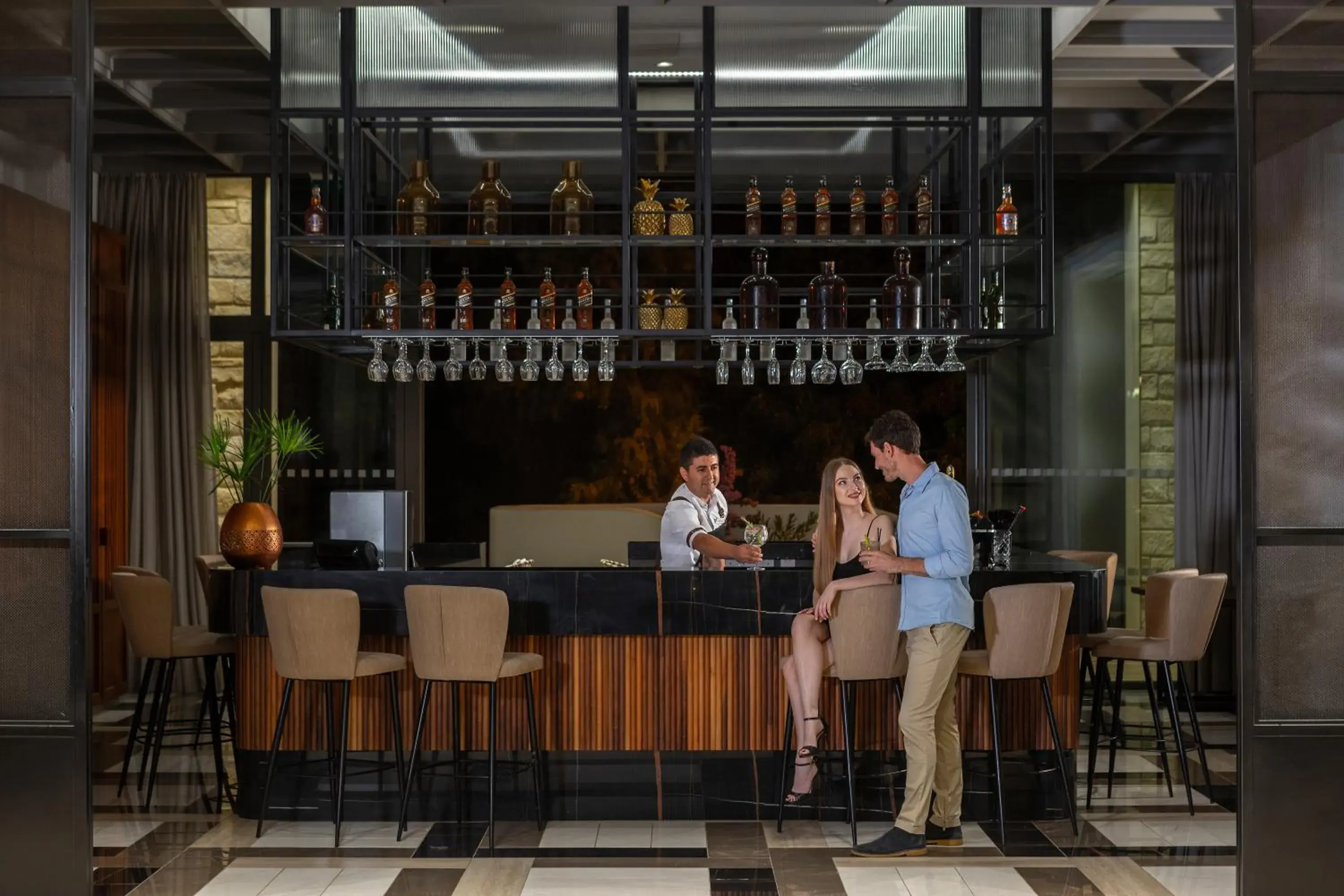 Lounge or bar in Aliathon Ionian Lounge or bar in Aliathon Ionian