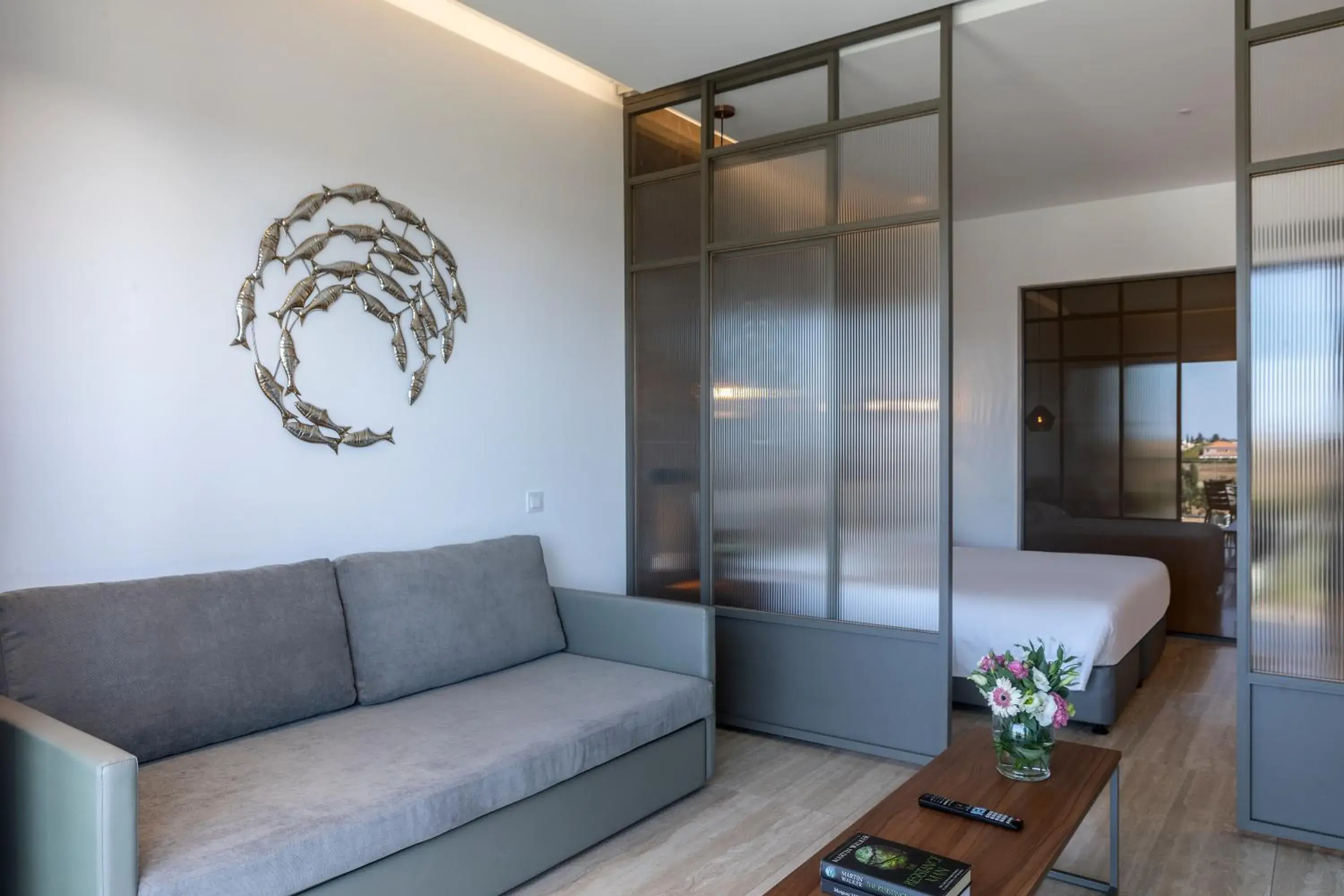 Seating area, Bed in Aliathon Ionian Seating area, Bed in Aliathon Ionian