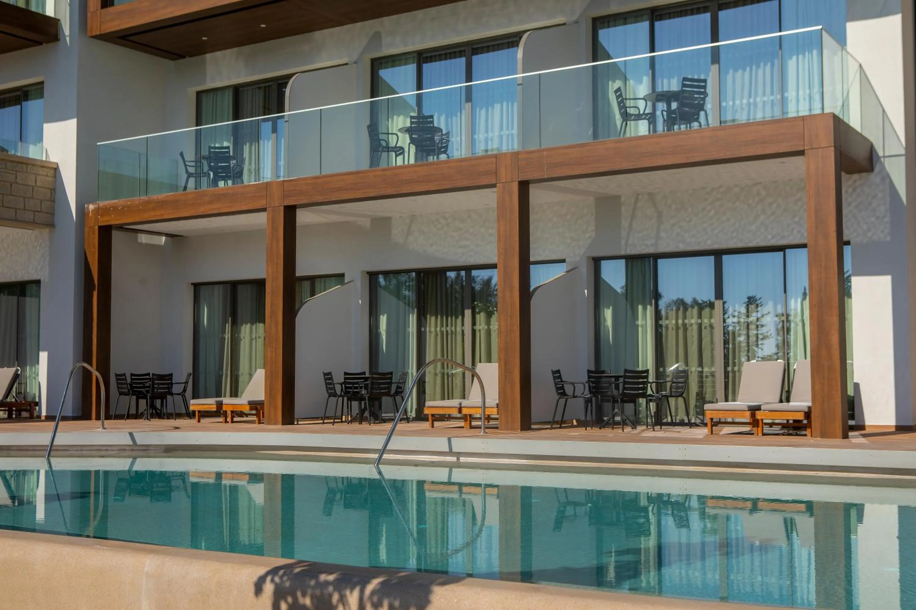 Swimming pool in Aliathon Ionian