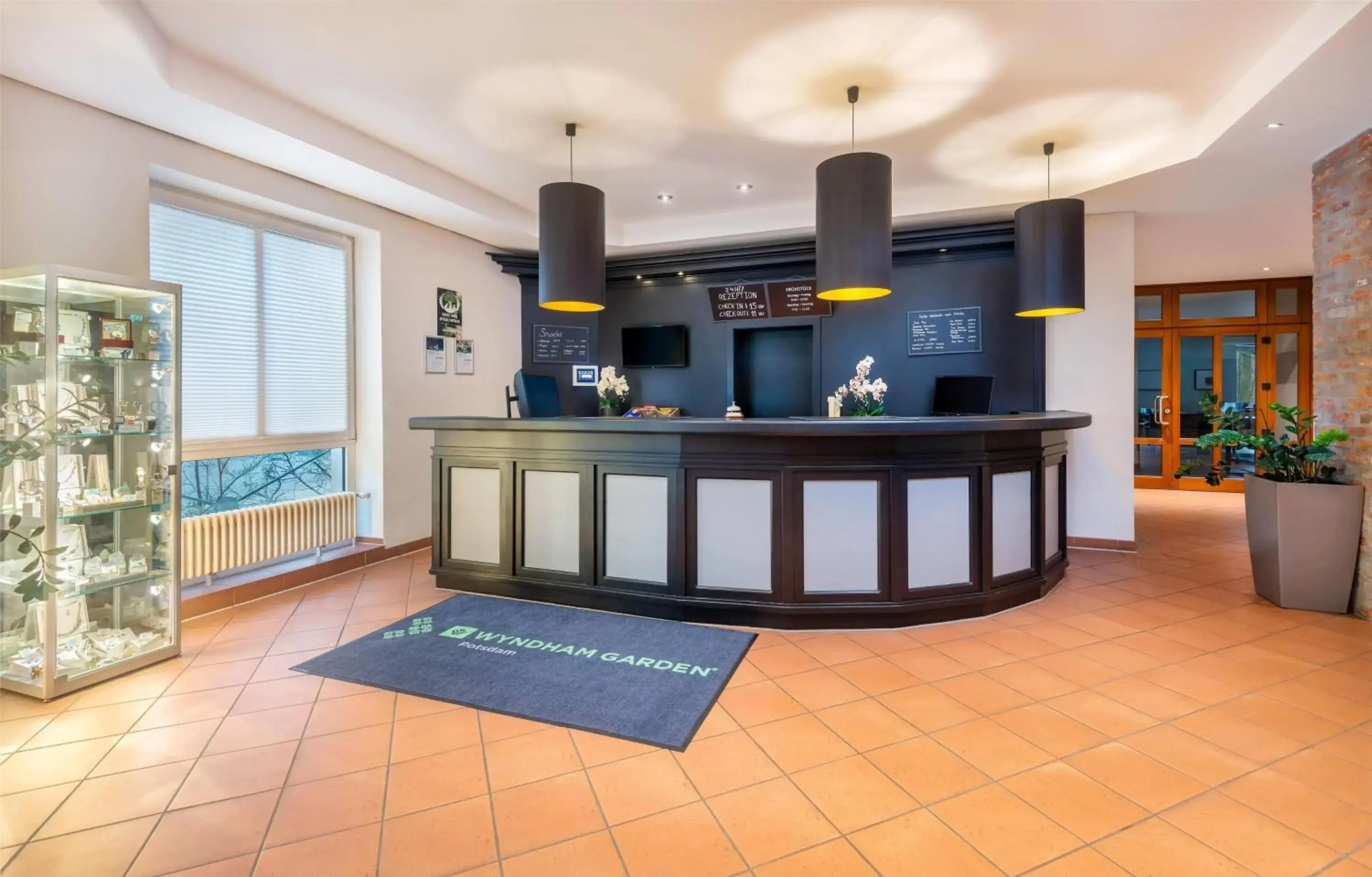 Lobby or reception in Wyndham Garden Potsdam Lobby or reception in Wyndham Garden Potsdam