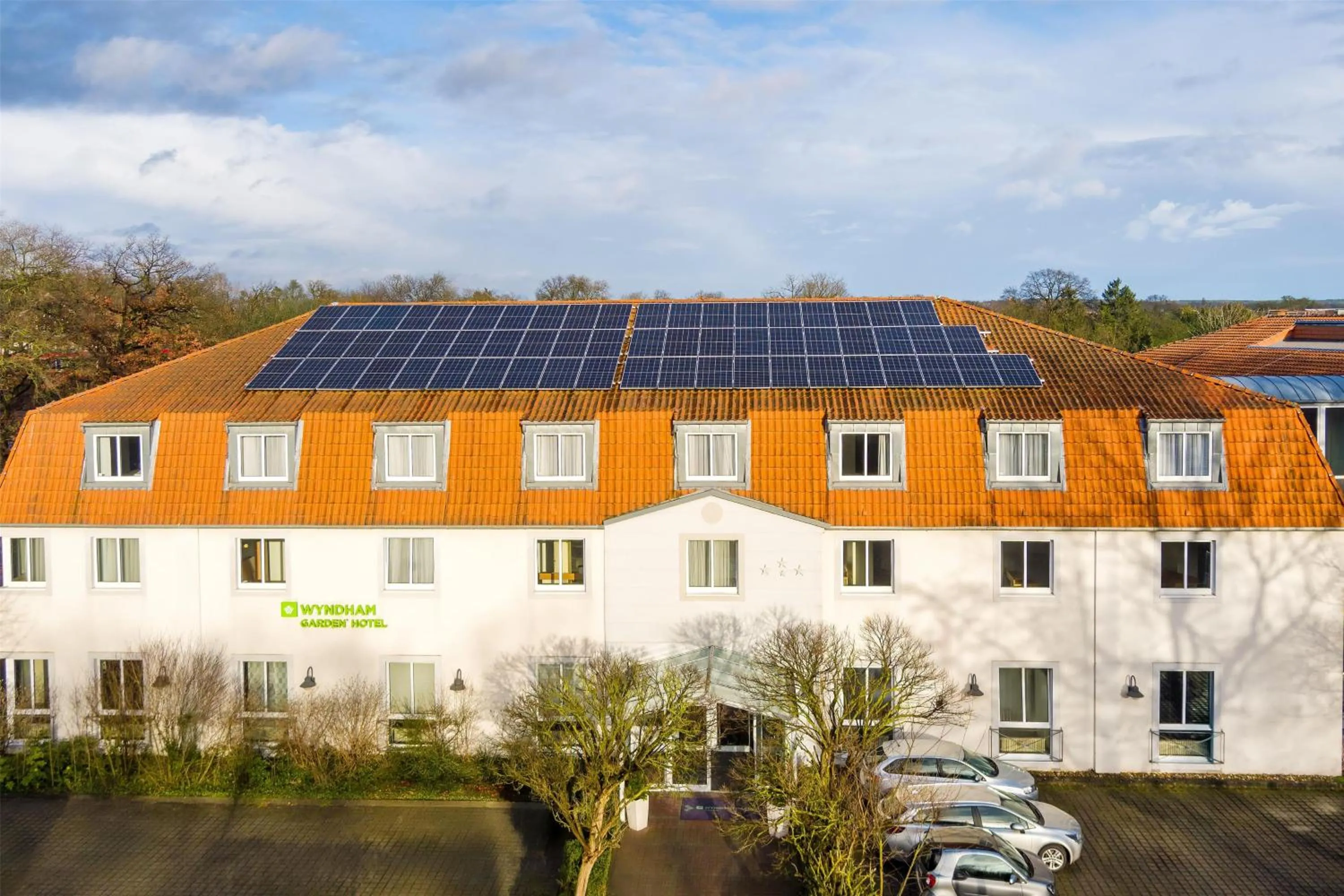 Property building in Wyndham Garden Potsdam