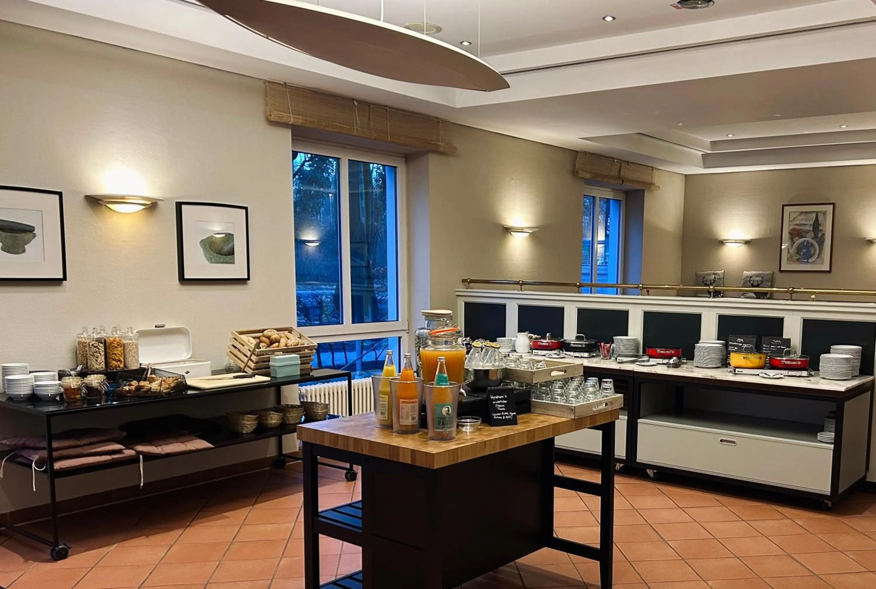 Breakfast in Wyndham Garden Potsdam