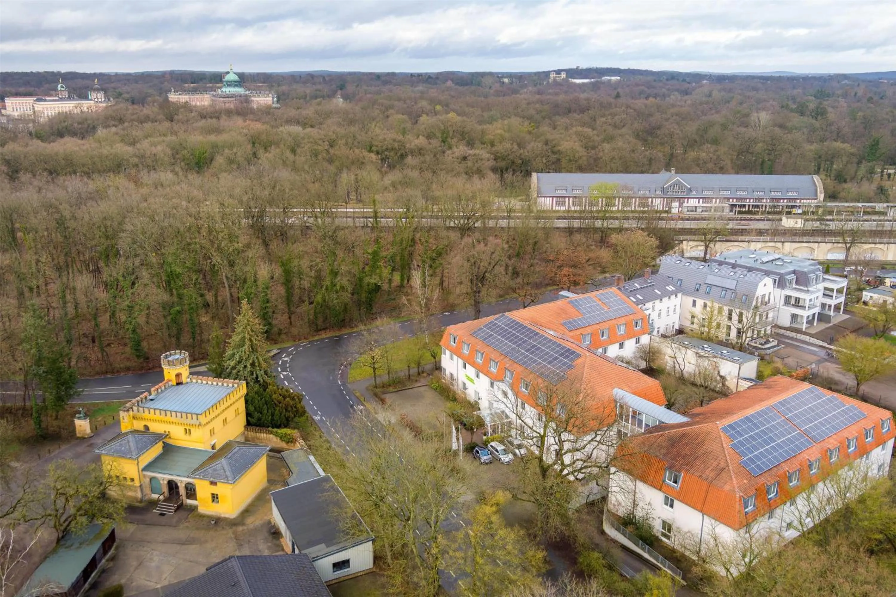 Property building in Wyndham Garden Potsdam