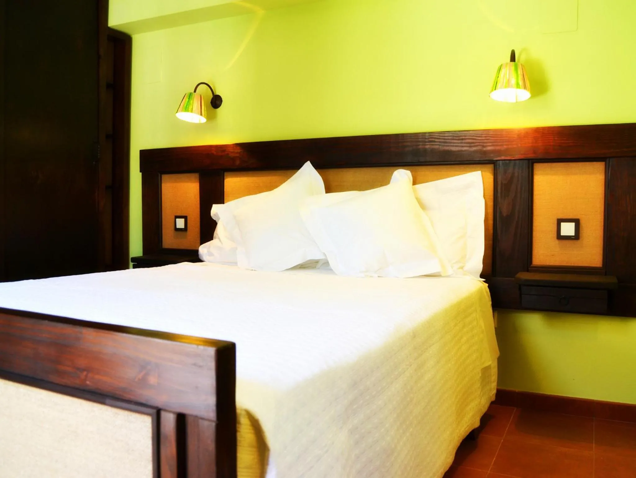 Bed in La Posada de Quijada
