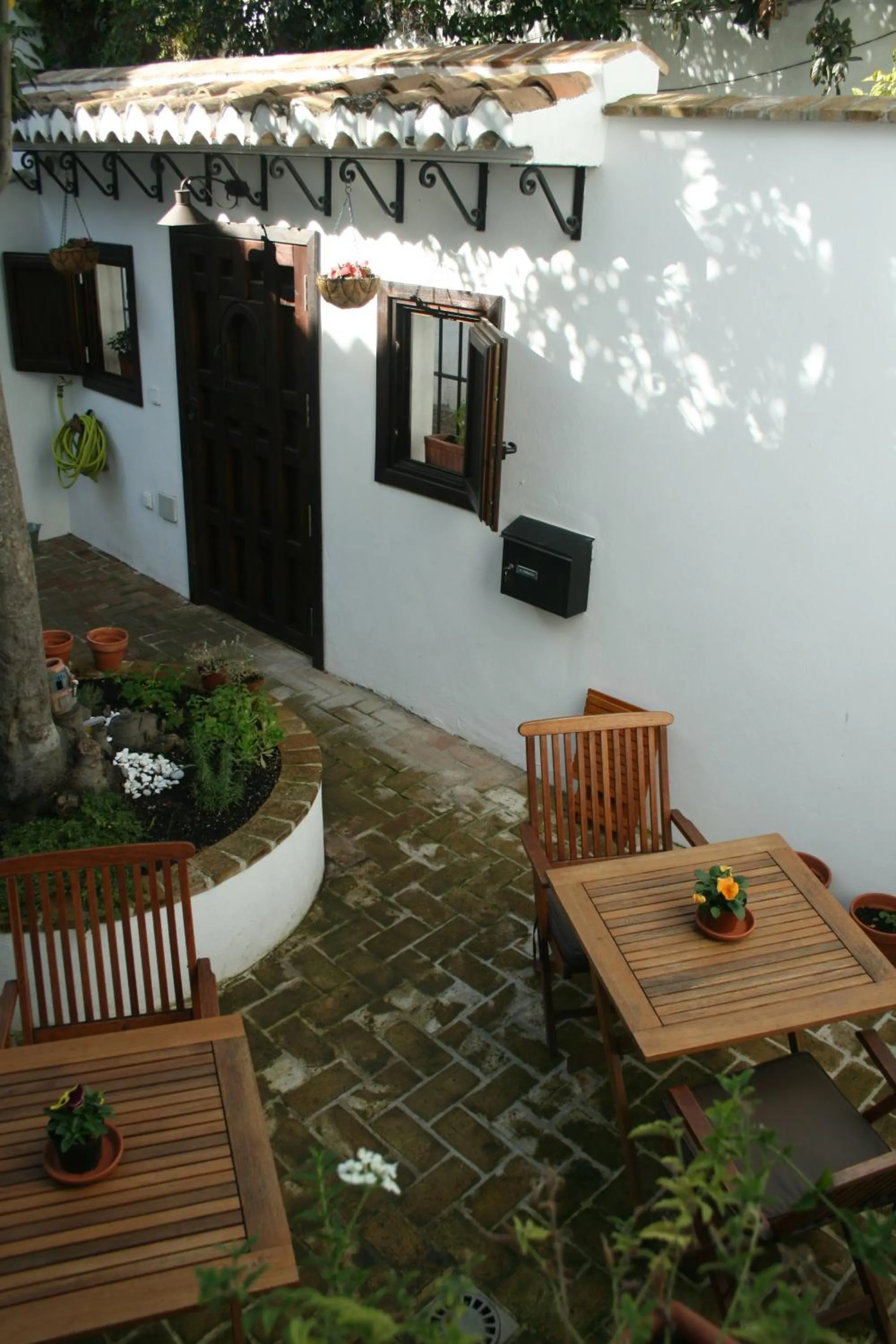 Patio in La Posada de Quijada