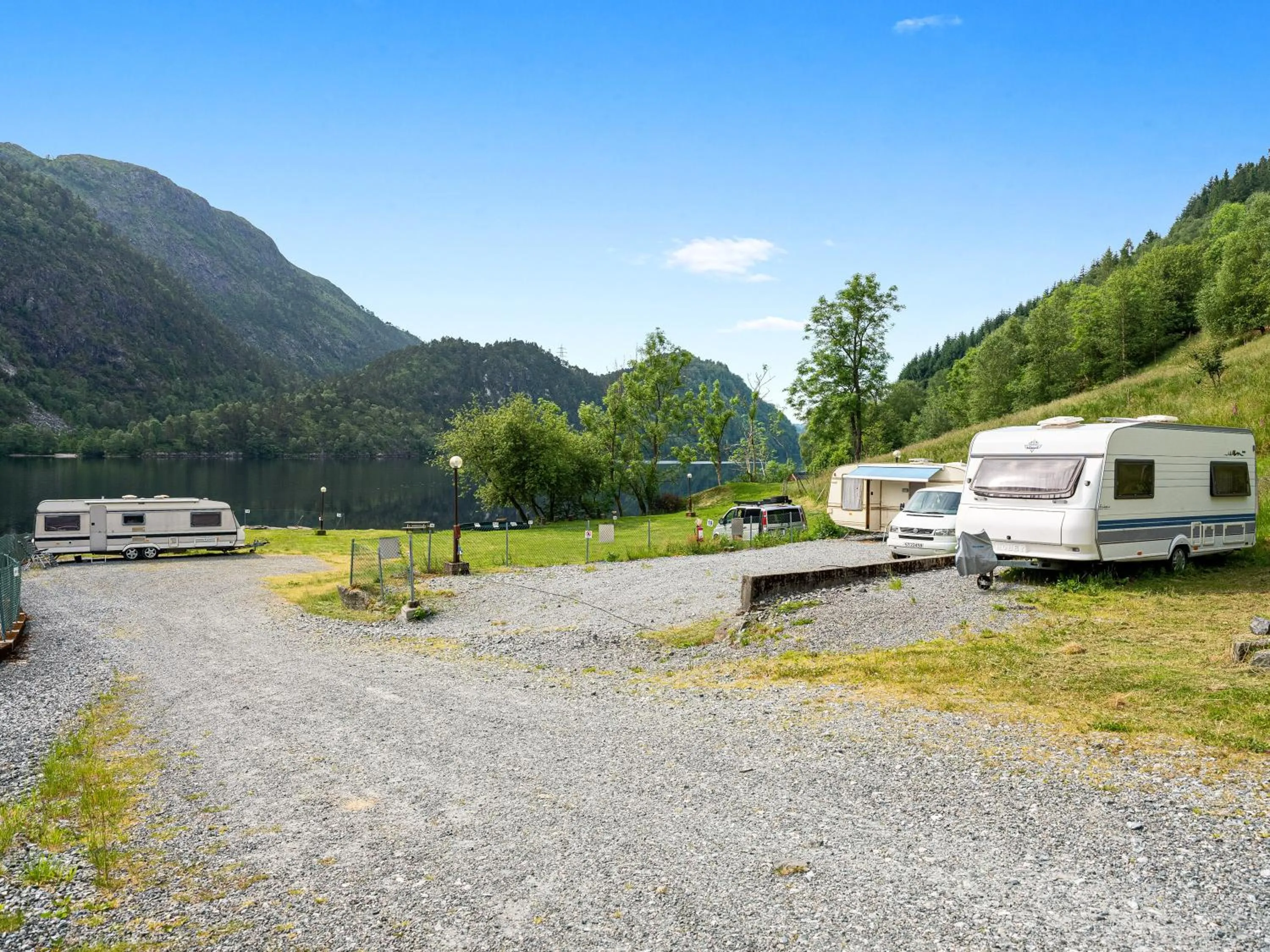 Property building in Grimen Camping