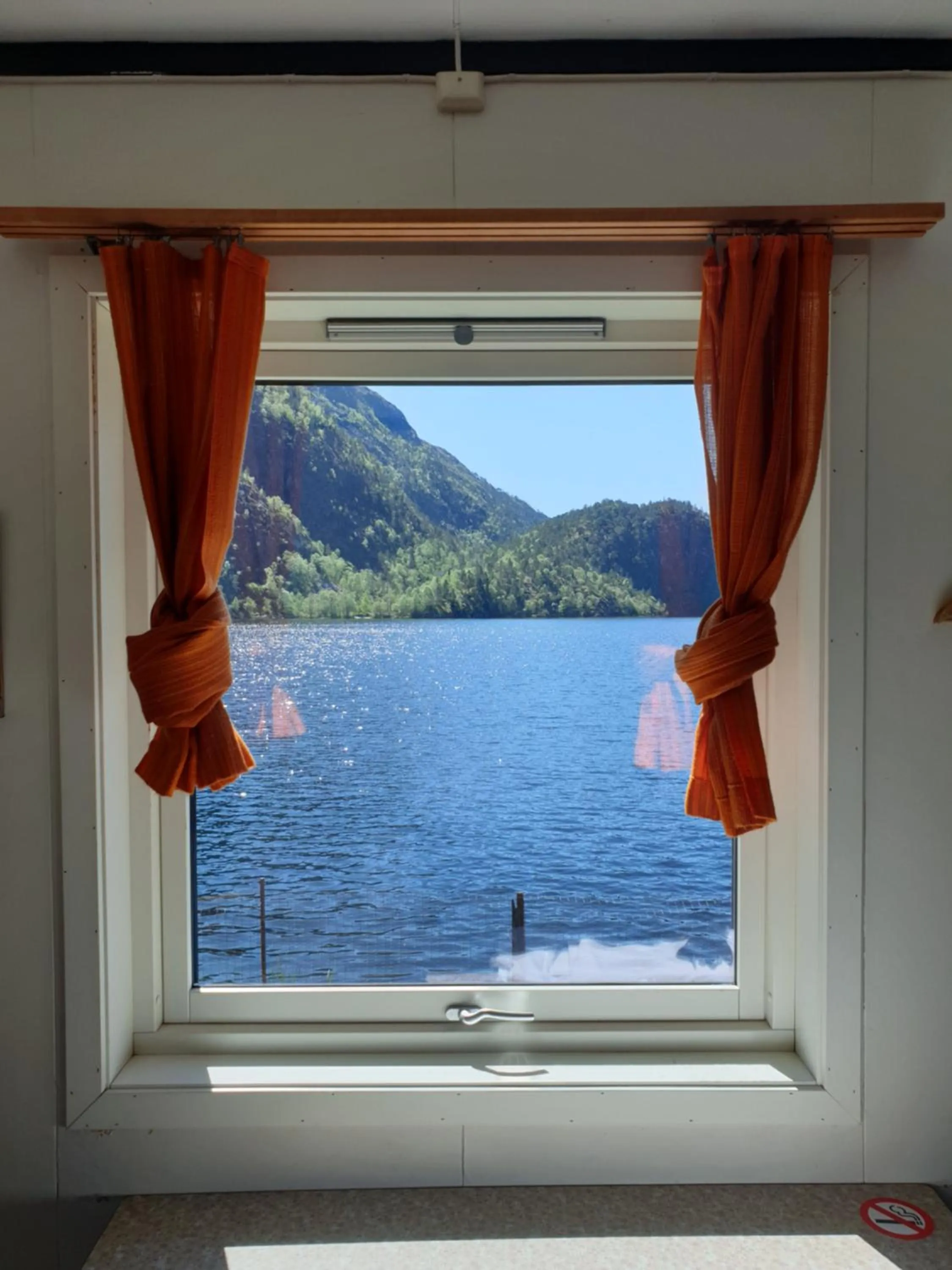 View (from property/room) in Grimen Camping