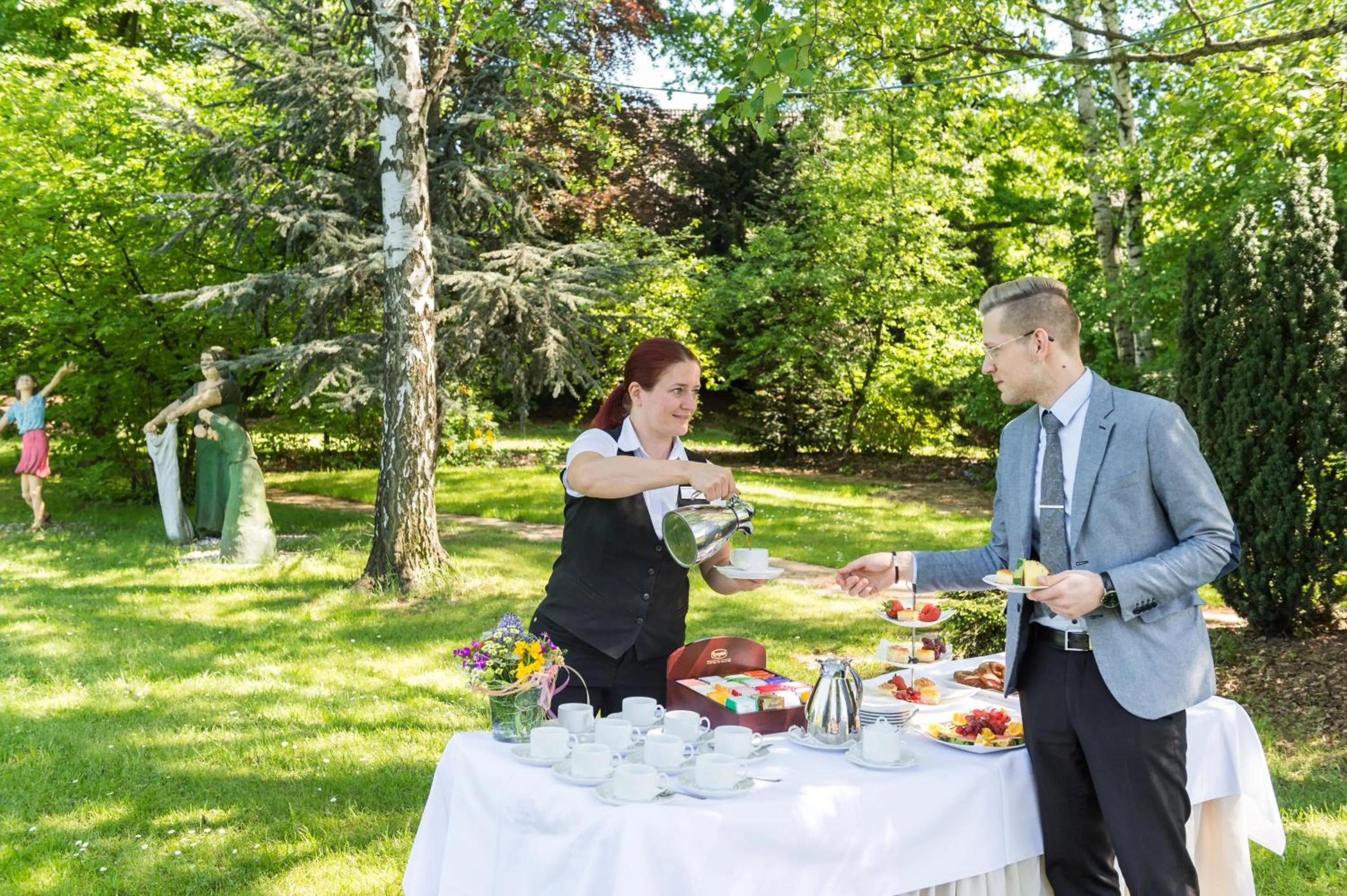 Garden in Parkhotel Stadtallendorf