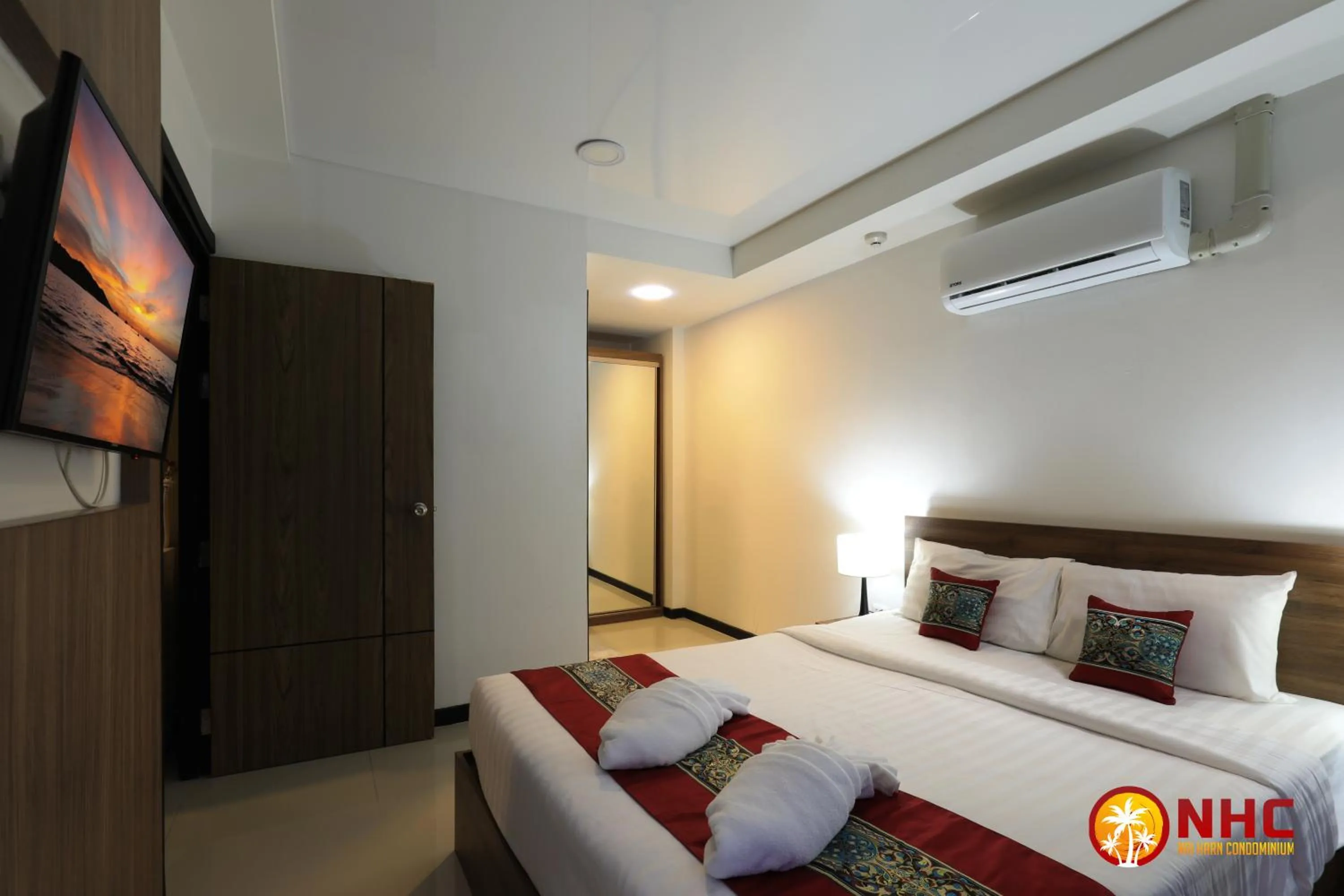 Bed in Nai Harn Condominium