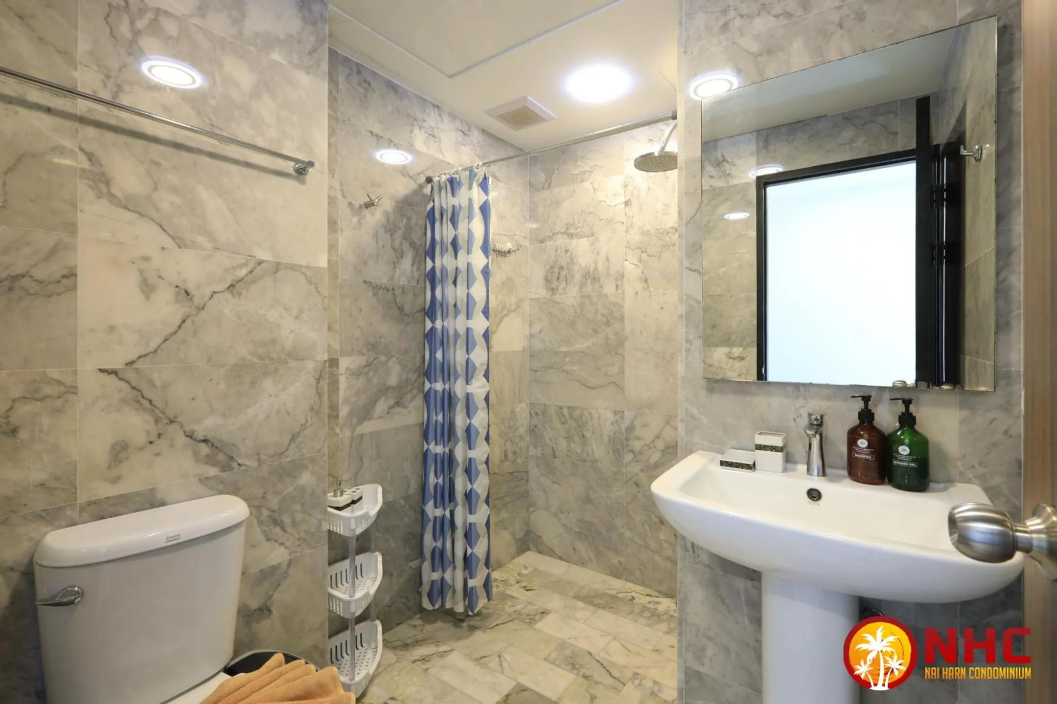 Shower in Nai Harn Condominium