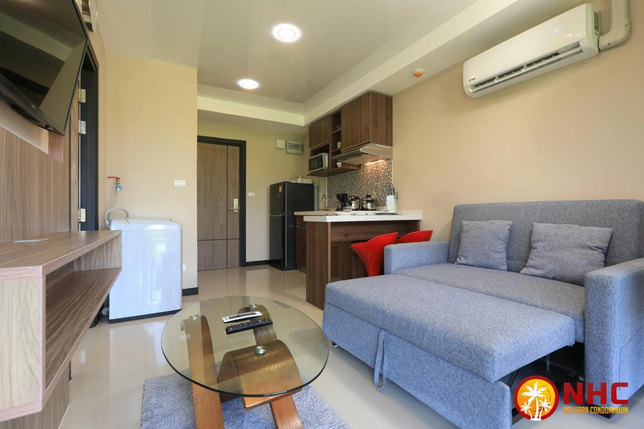Kitchen or kitchenette in Nai Harn Condominium